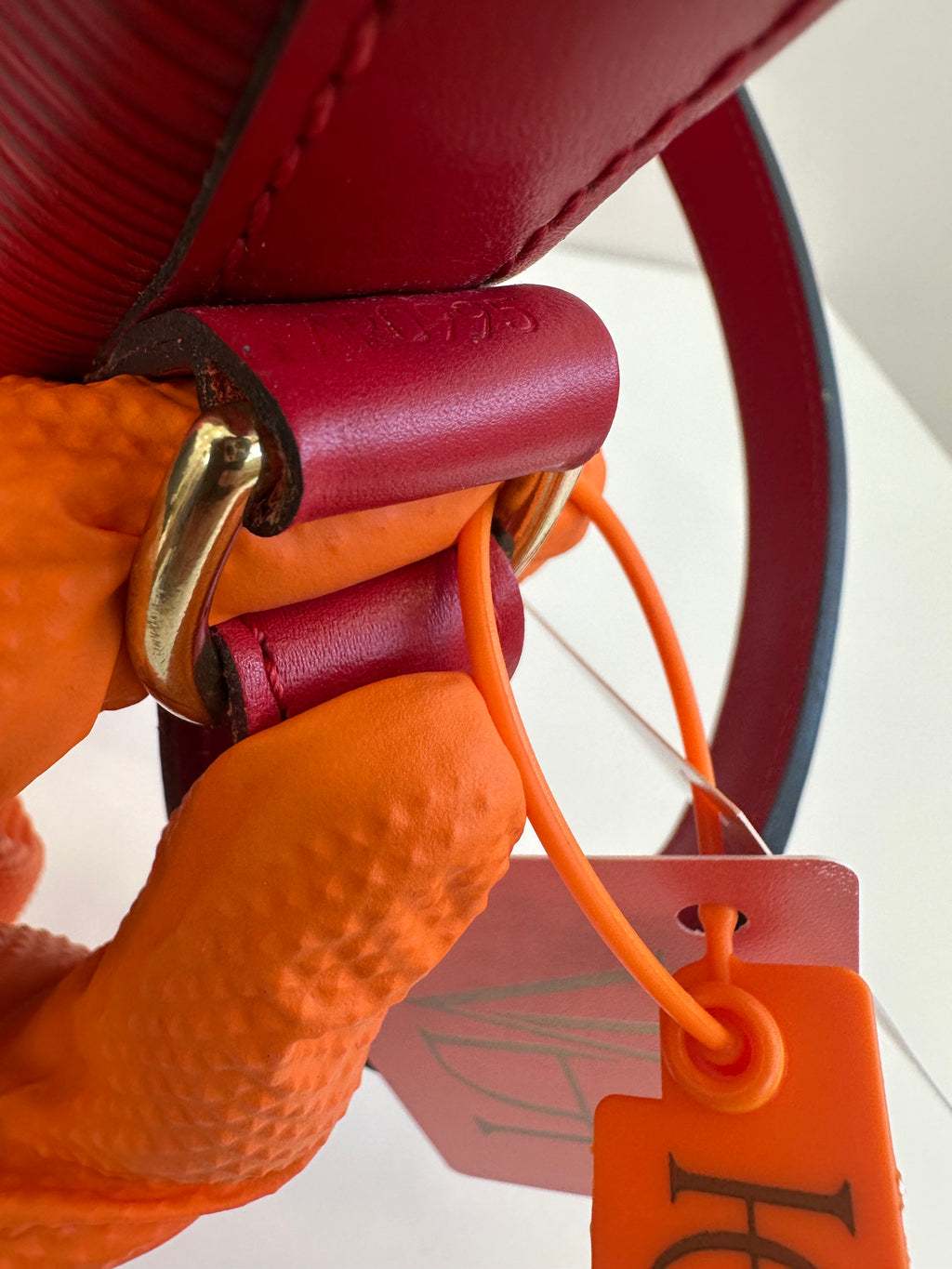 Louis Vuitton Noé Red Epi