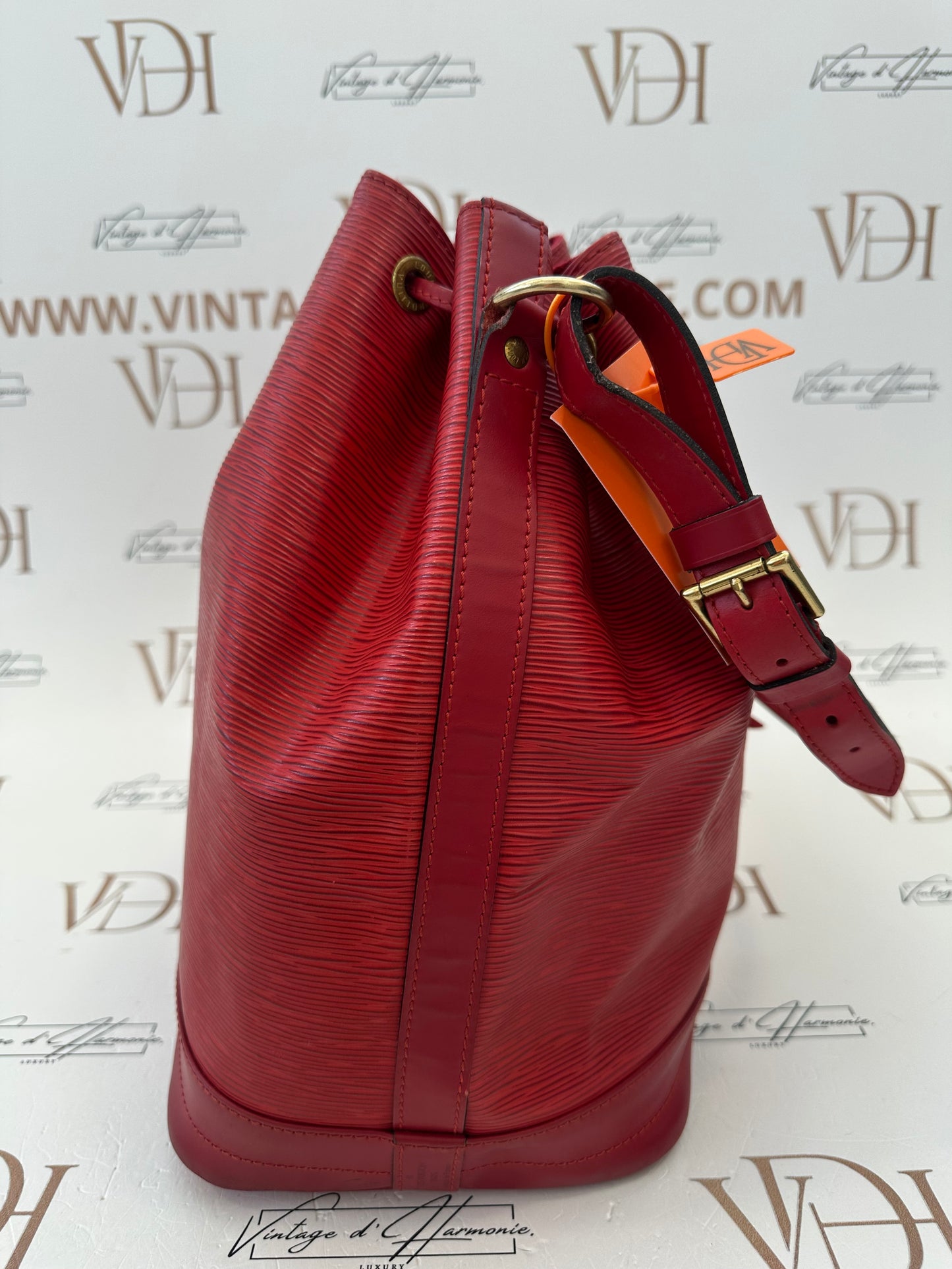 017848 - Louis Vuitton Red Epi Noè