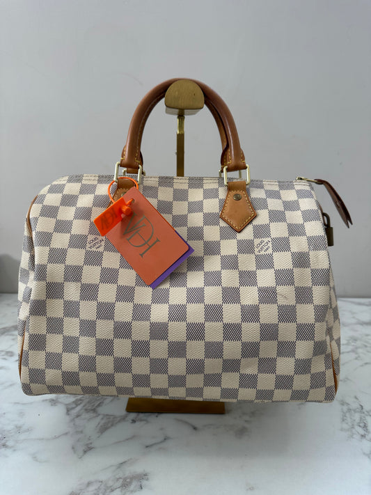 Louis Vuitton Speedy 30 Azur