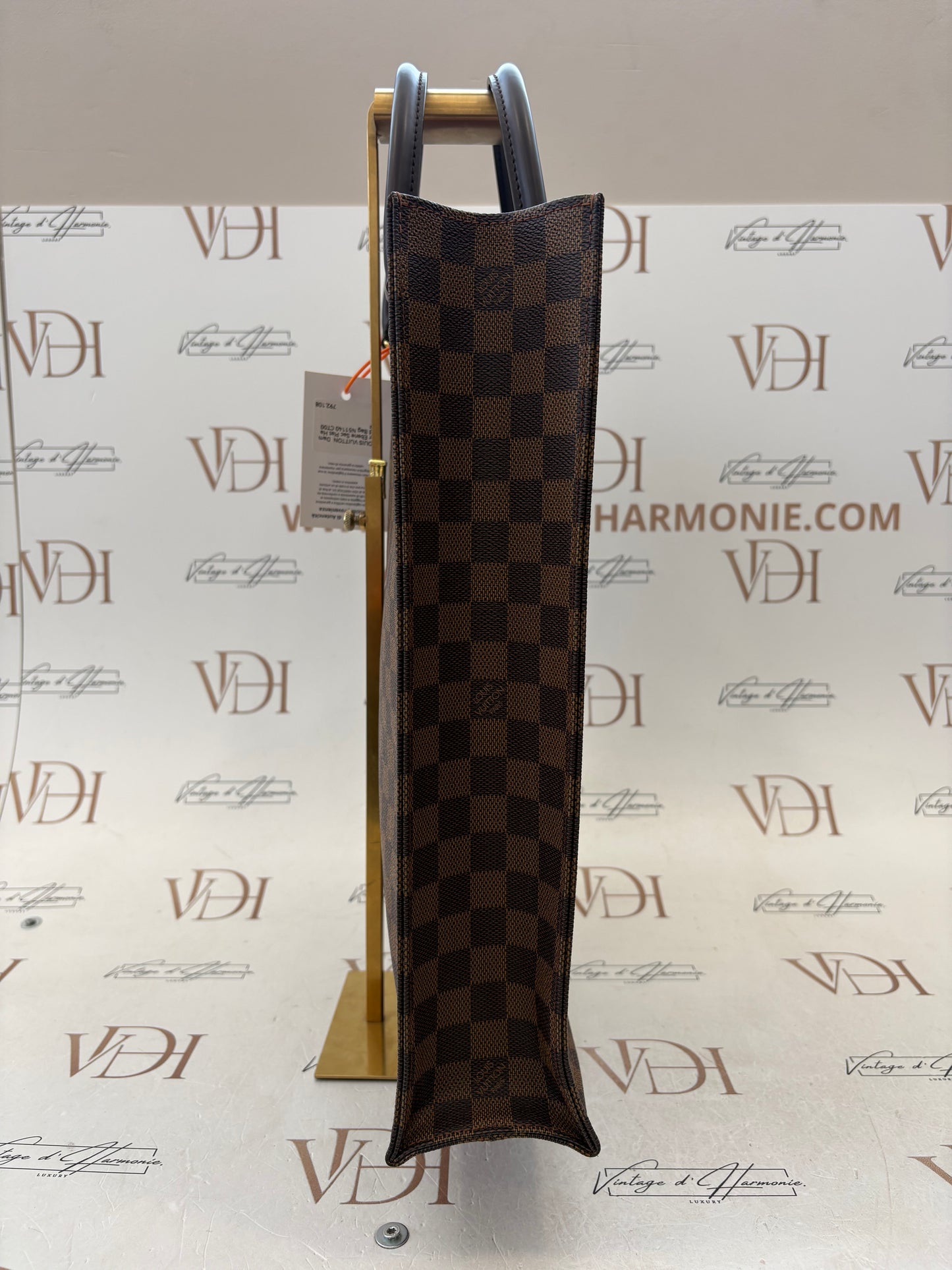 018680 - Louis Vuitton Damier Ebene Sac Plat