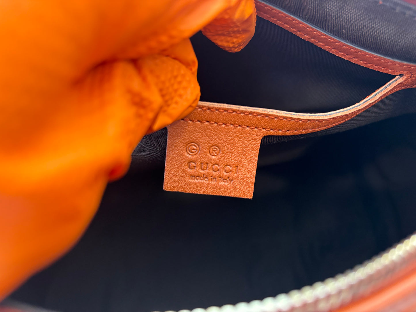 383708 - Gucci Bauletto Orange