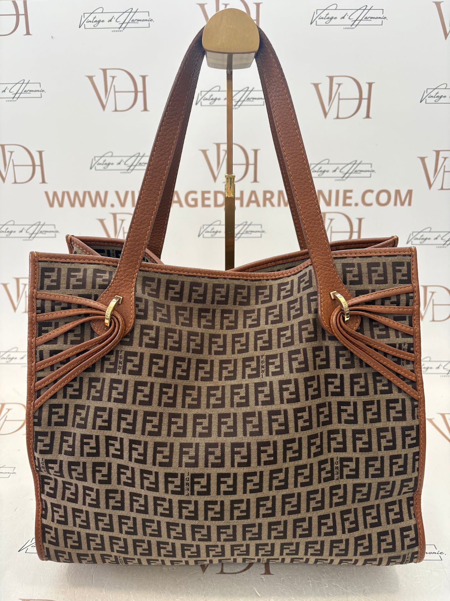 018161 - Fendi Brown Zucchino