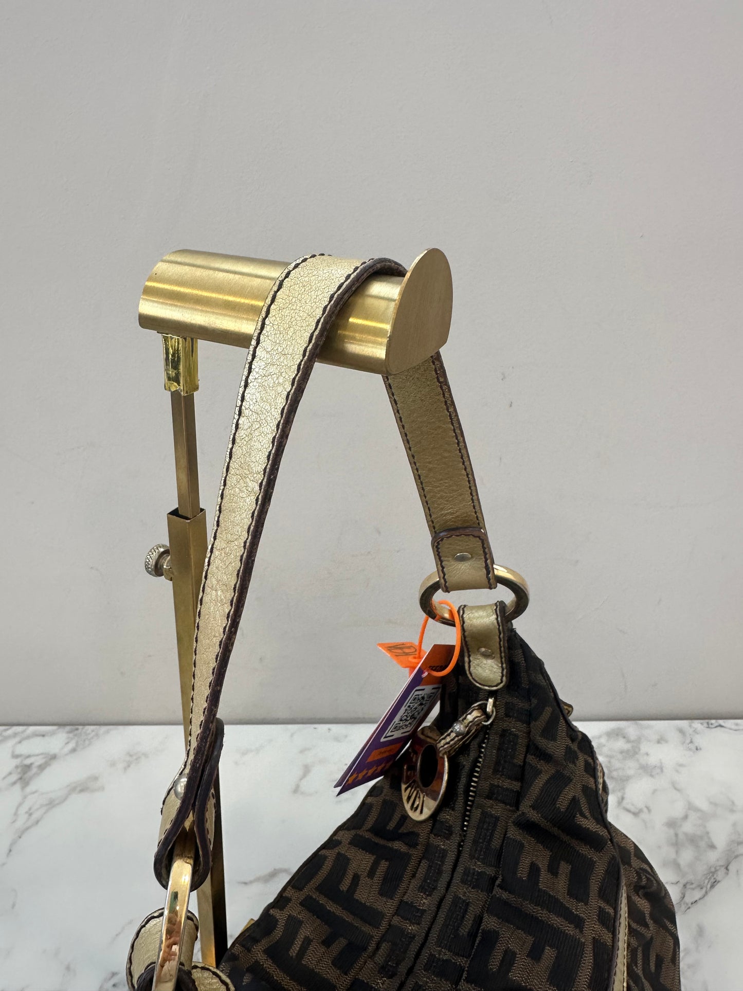 Fendi Brown Zucca Tote Bag