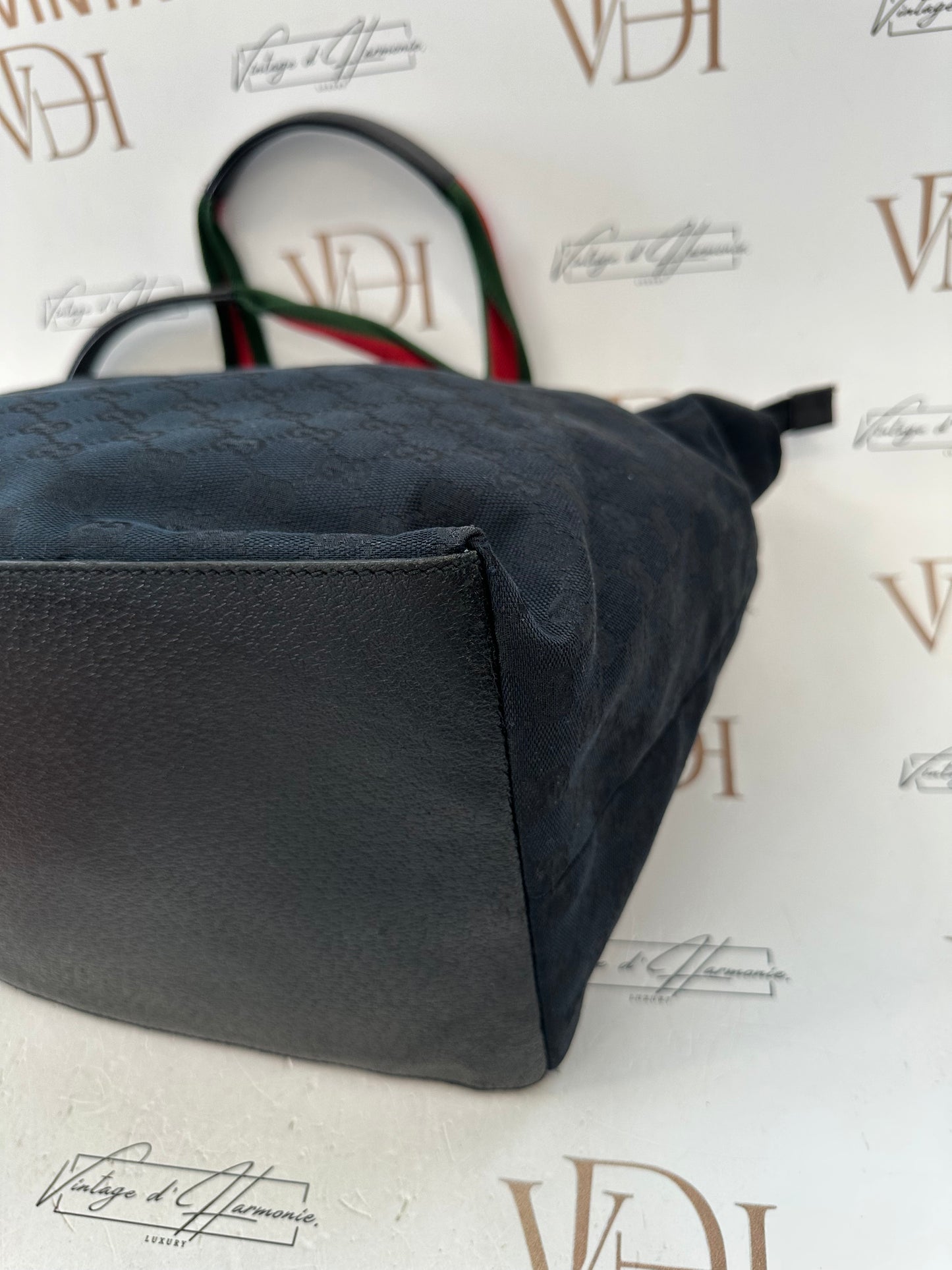 018083 - Gucci Black Canvas