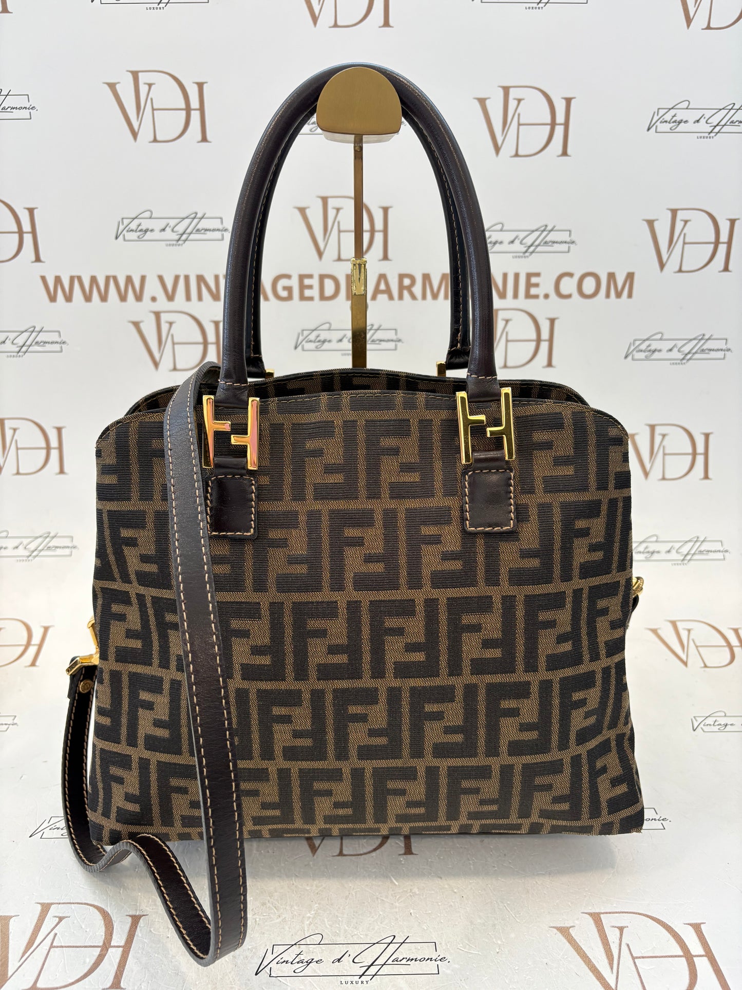 017034 - Fendi Brown Zucca