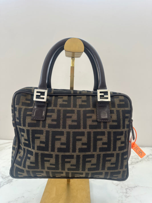 Fendi zucca shoulder bag