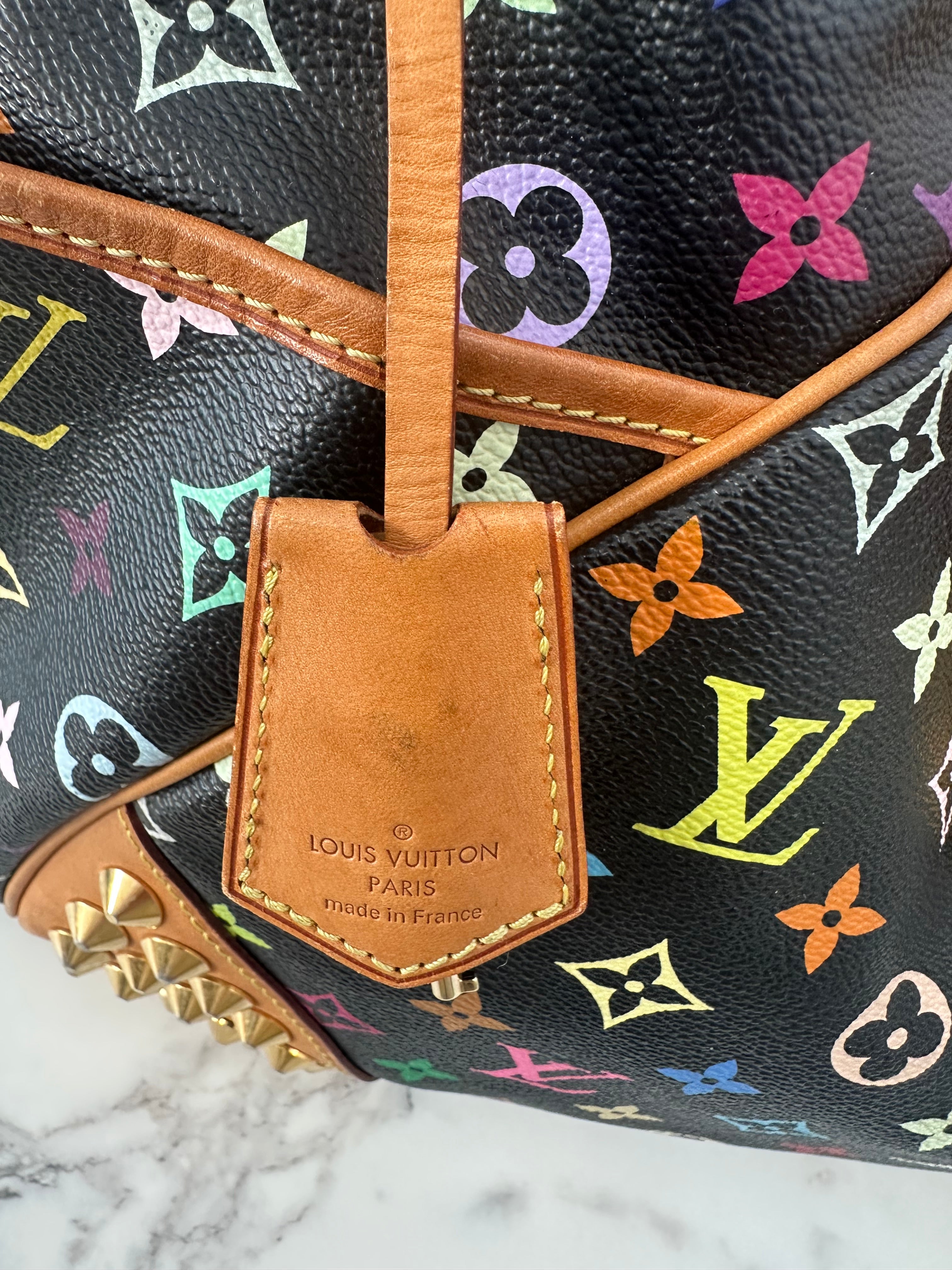 Louis Vuitton Black Multicolor Chrissie