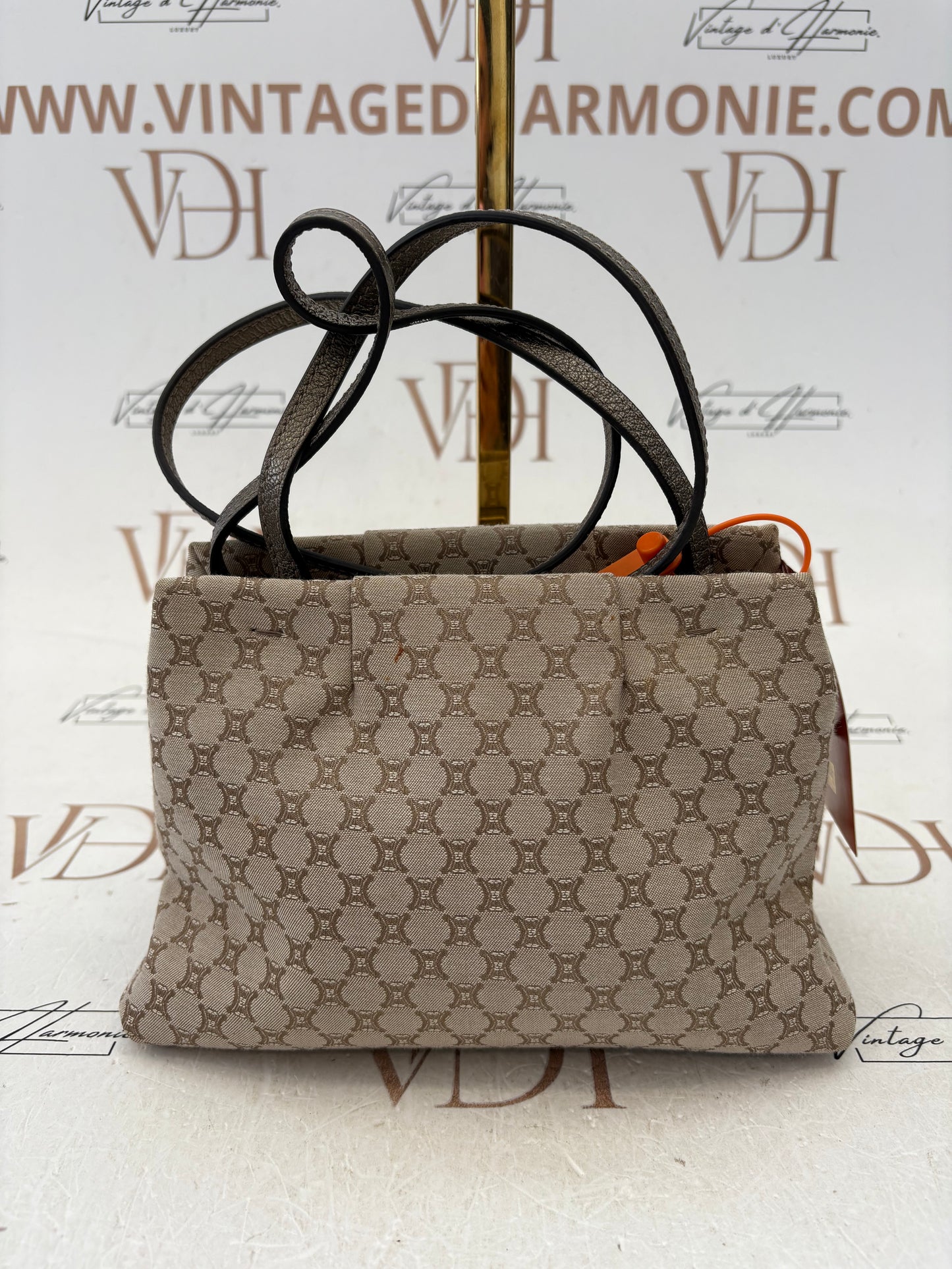 018768 - Celine Beige Canvas Macadam