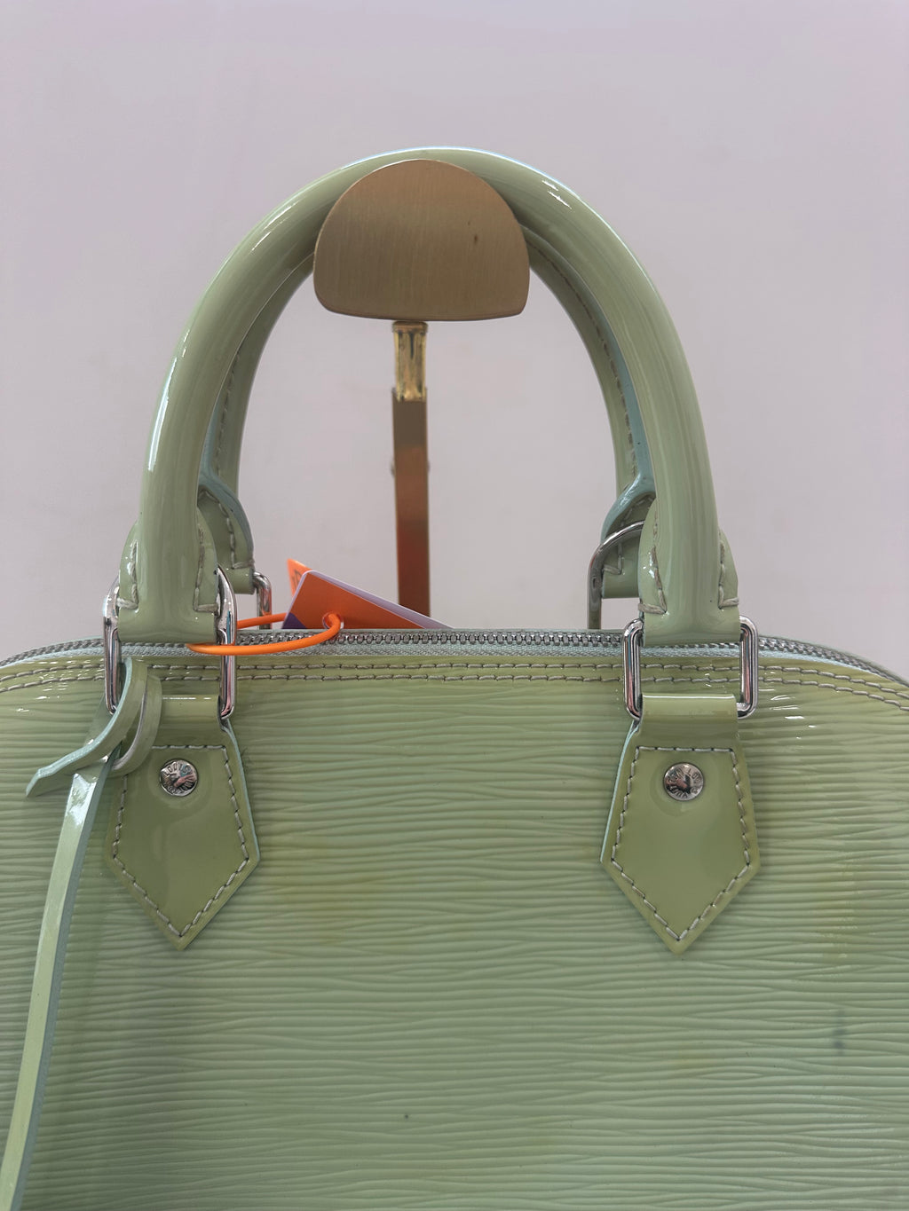 Louis Vuitton Alma Epi Green Vernis