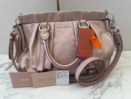 Miu Miu Light Pink Calfskin