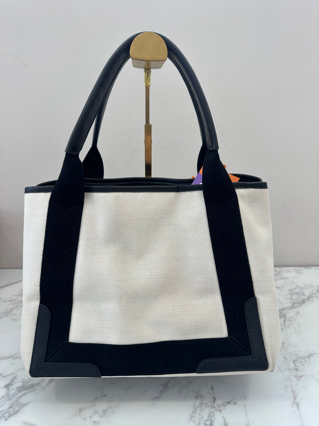 Balenciaga White Canvas