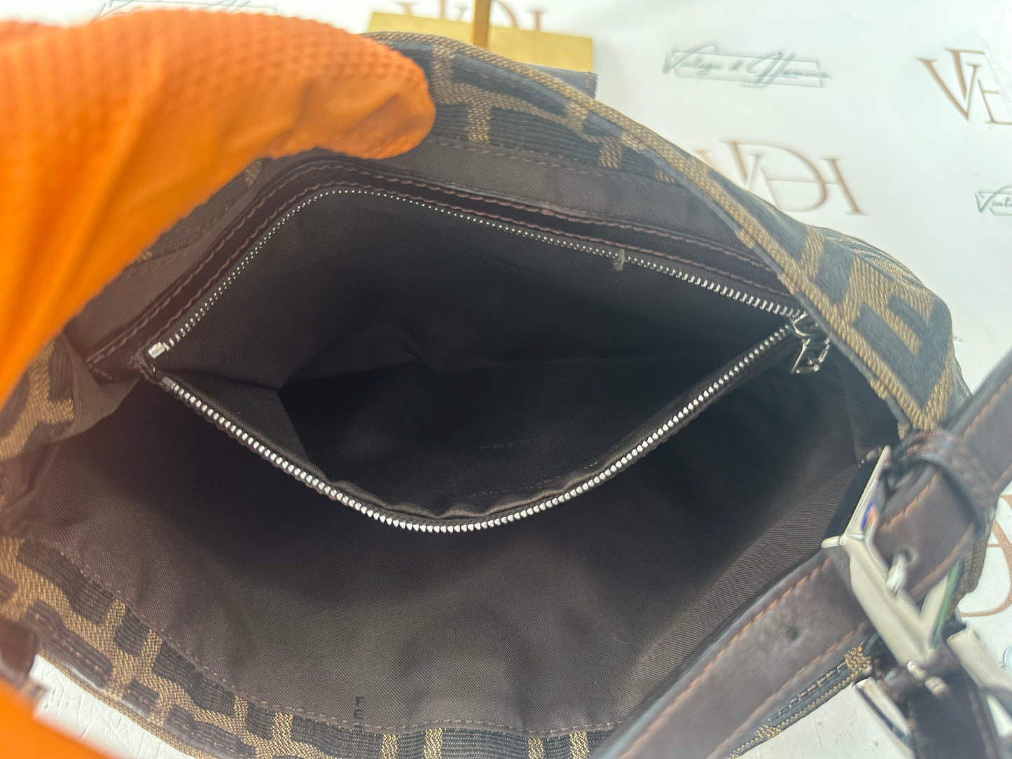 018651 - Fendi Brown Zucca