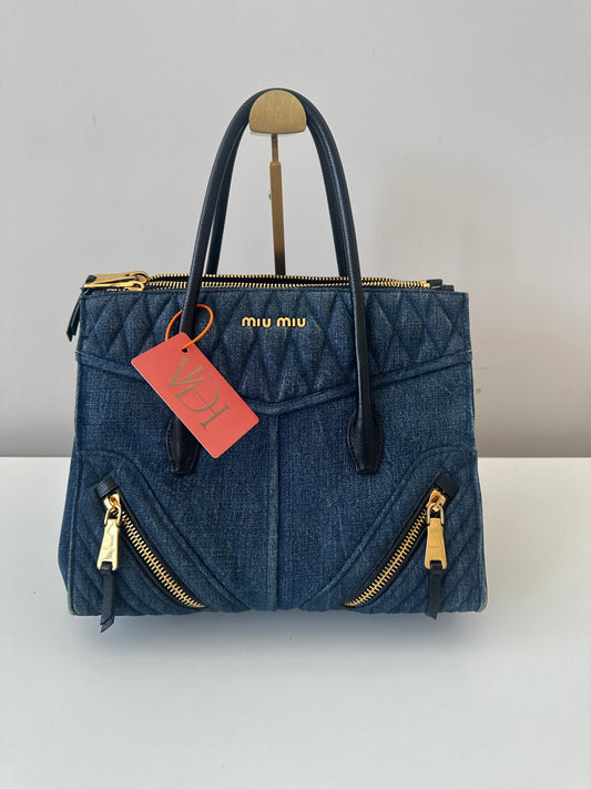 MIU MIU Denim Biker