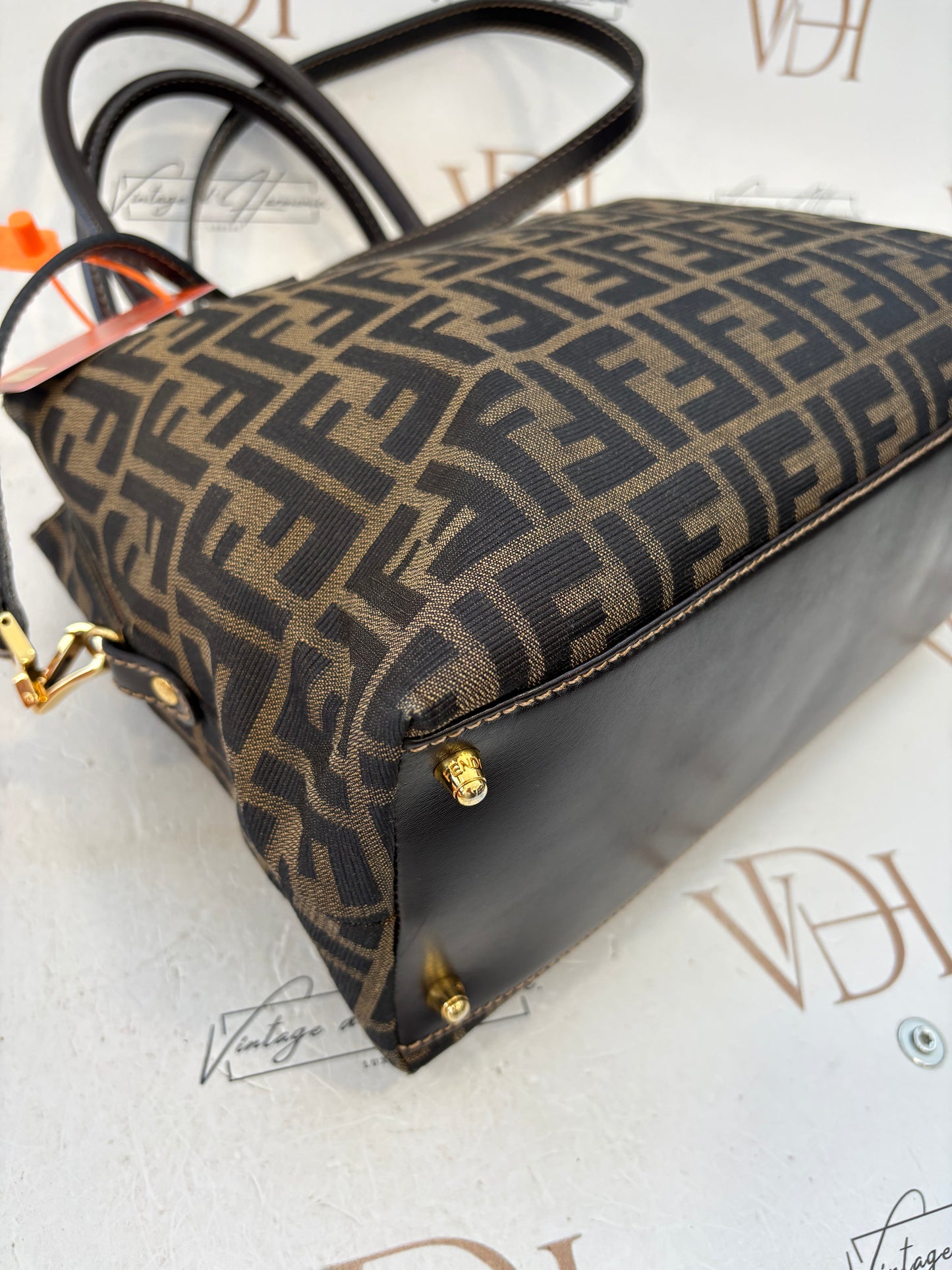 017034 - Fendi Brown Zucca