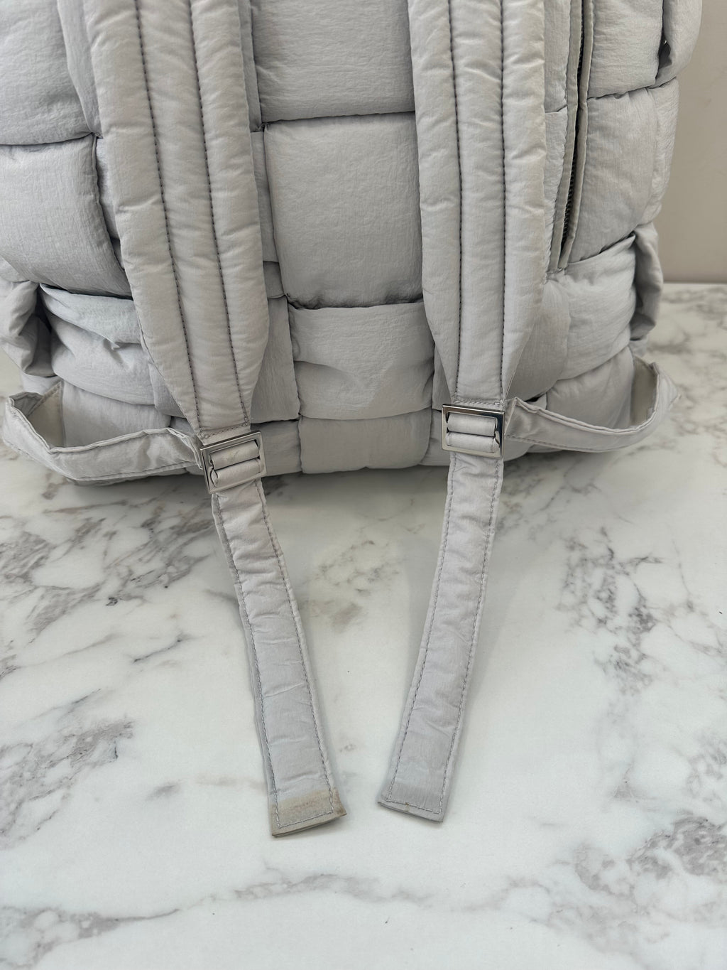 Bottega Veneta Gray Nylon