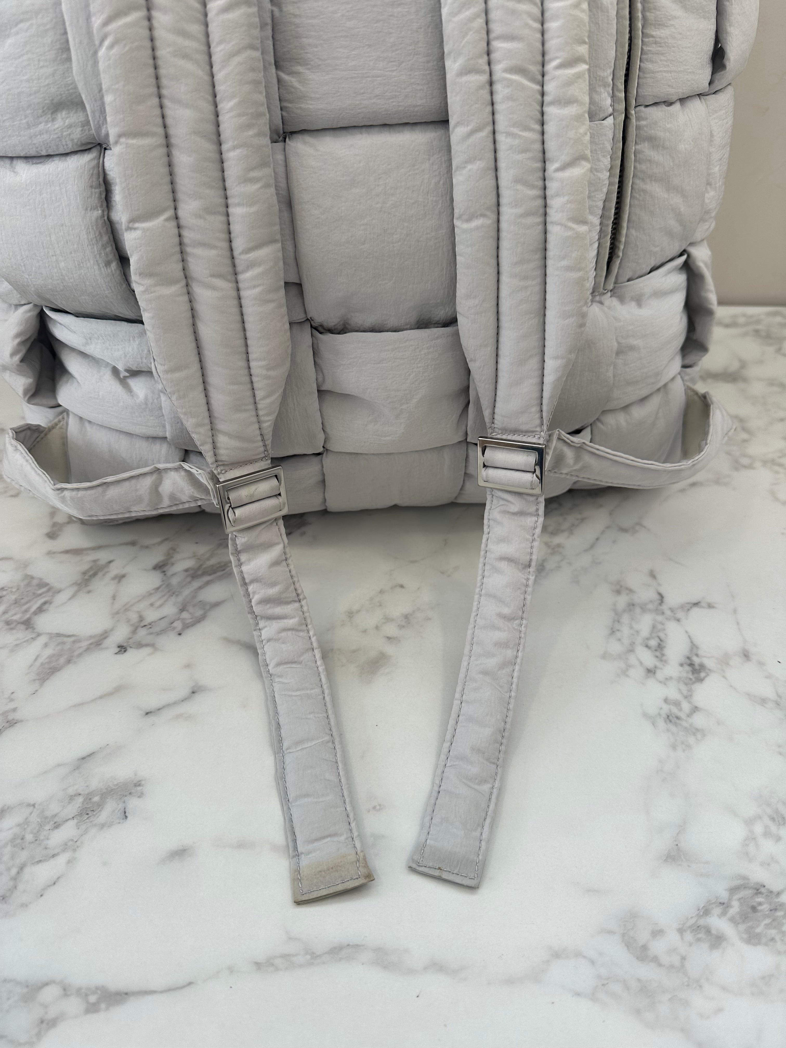 Bottega Veneta Gray Nylon