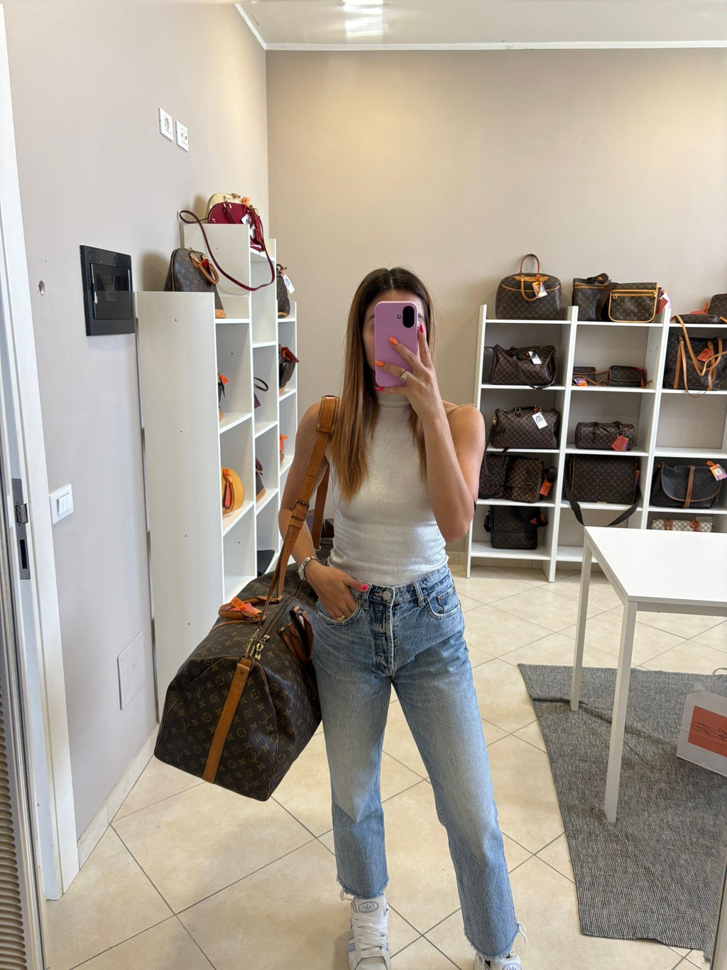 Louis Vuitton Keepall 55 Bandouliere