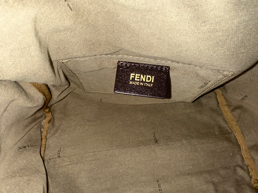 Fendi Brown Zucchino