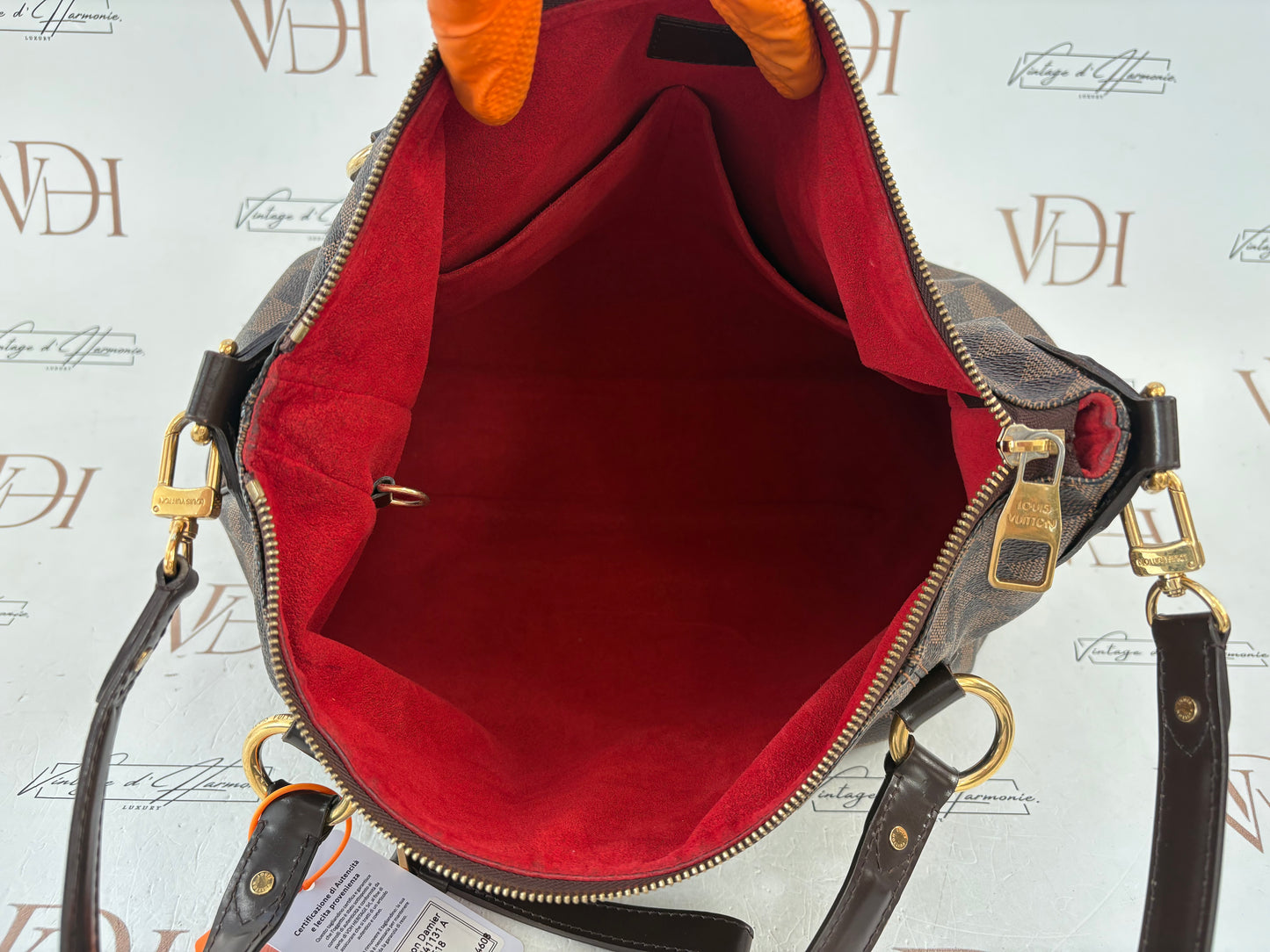 018528 - Louis Vuitton Damier Evora MM