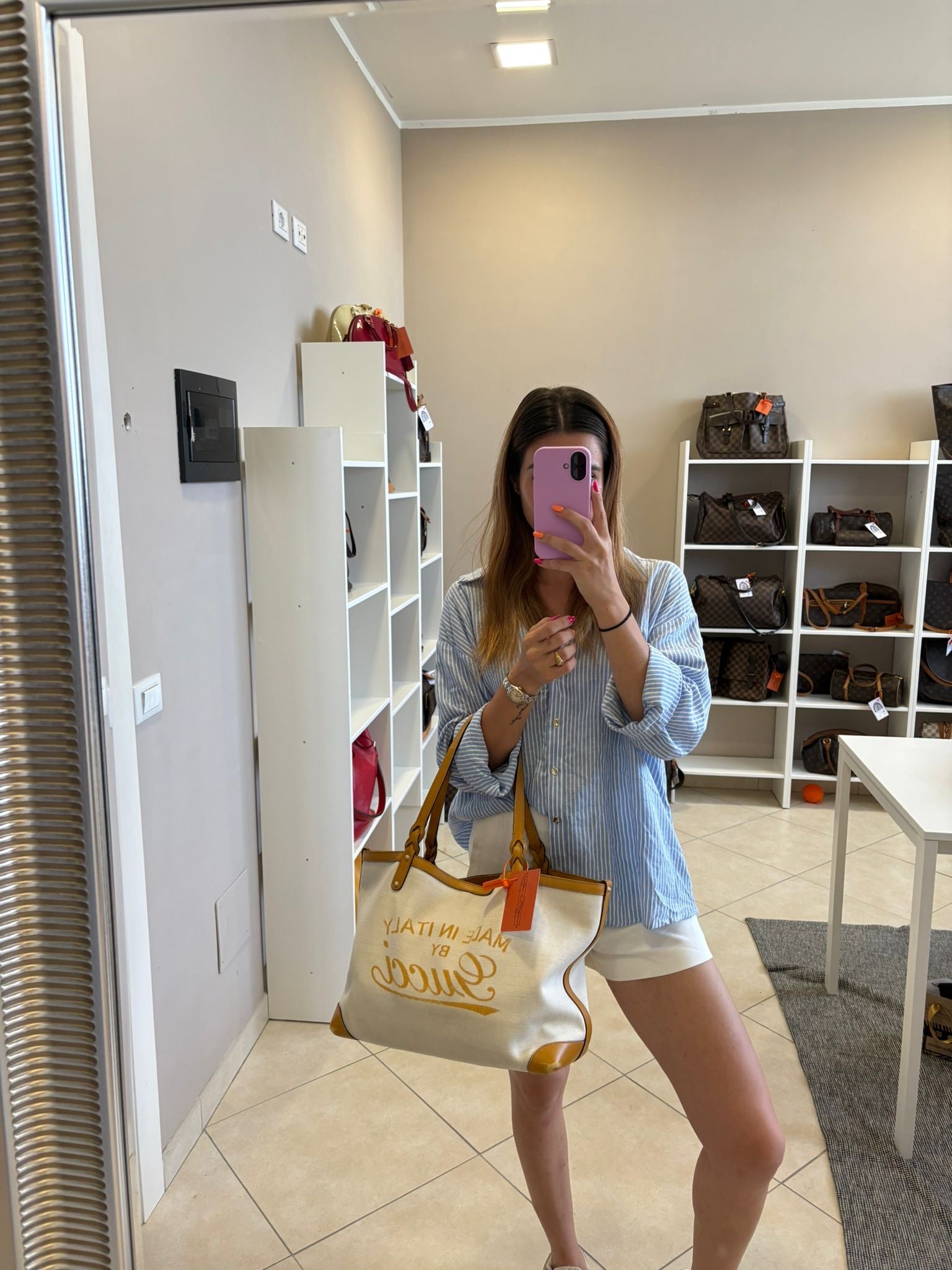 Gucci GG Canvas +pochette