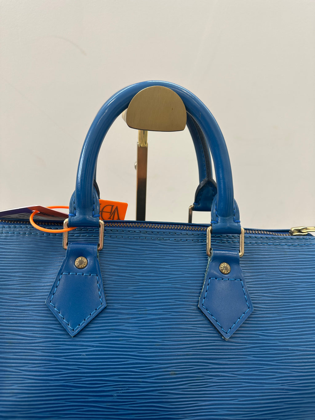 Louis Vuitton  Speedy 25 Epi Blue