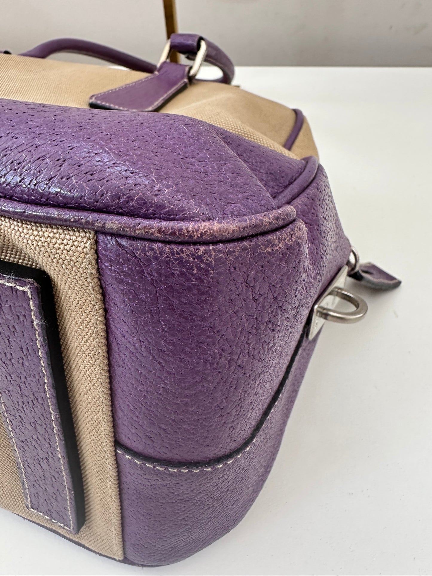 Prada Triangle Purple