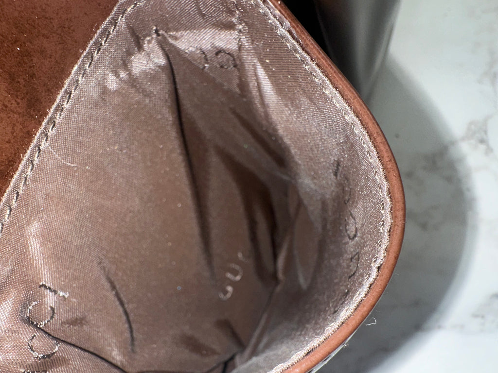 Gucci Brown Leather