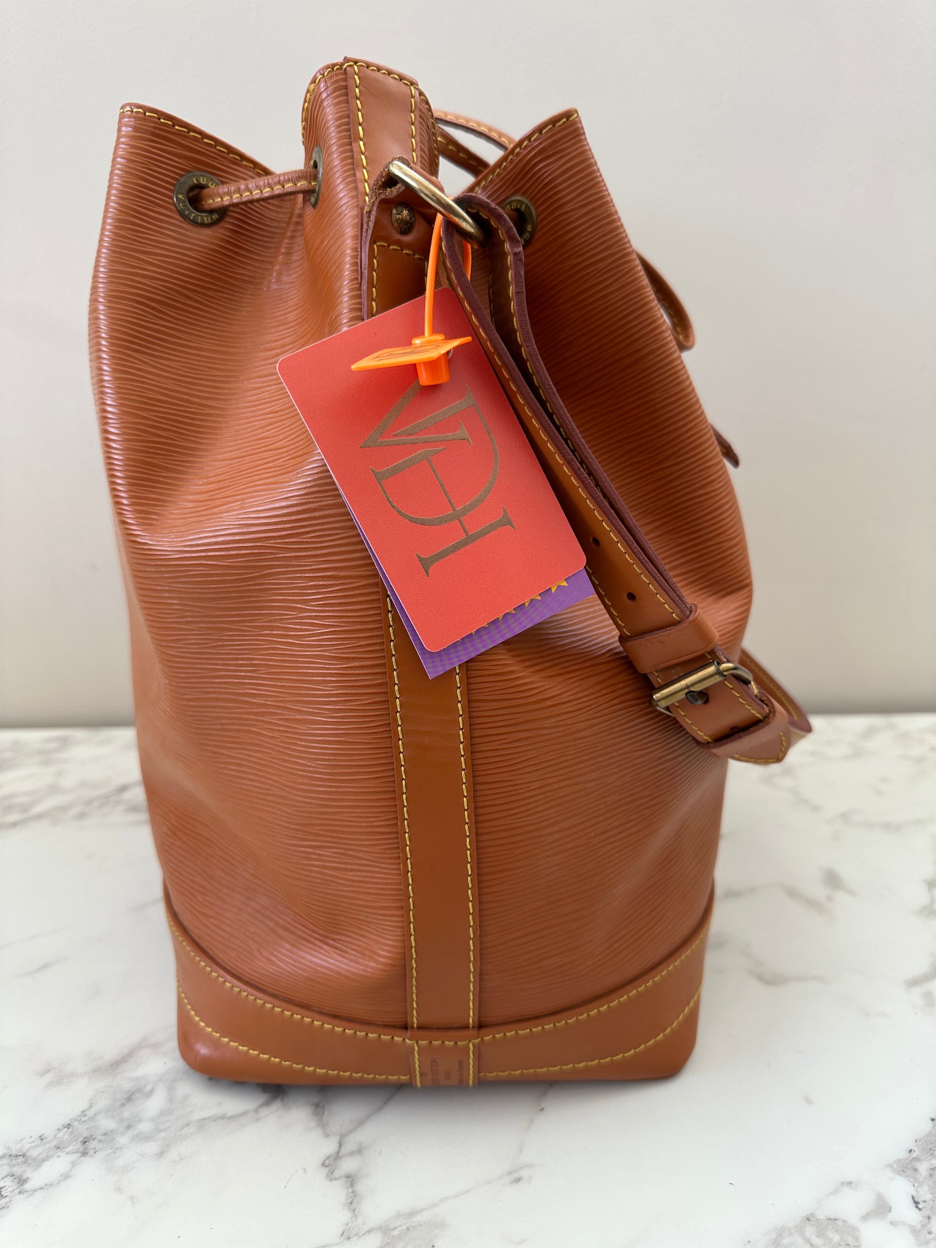 Louis Vuitton Noé Epi Brown