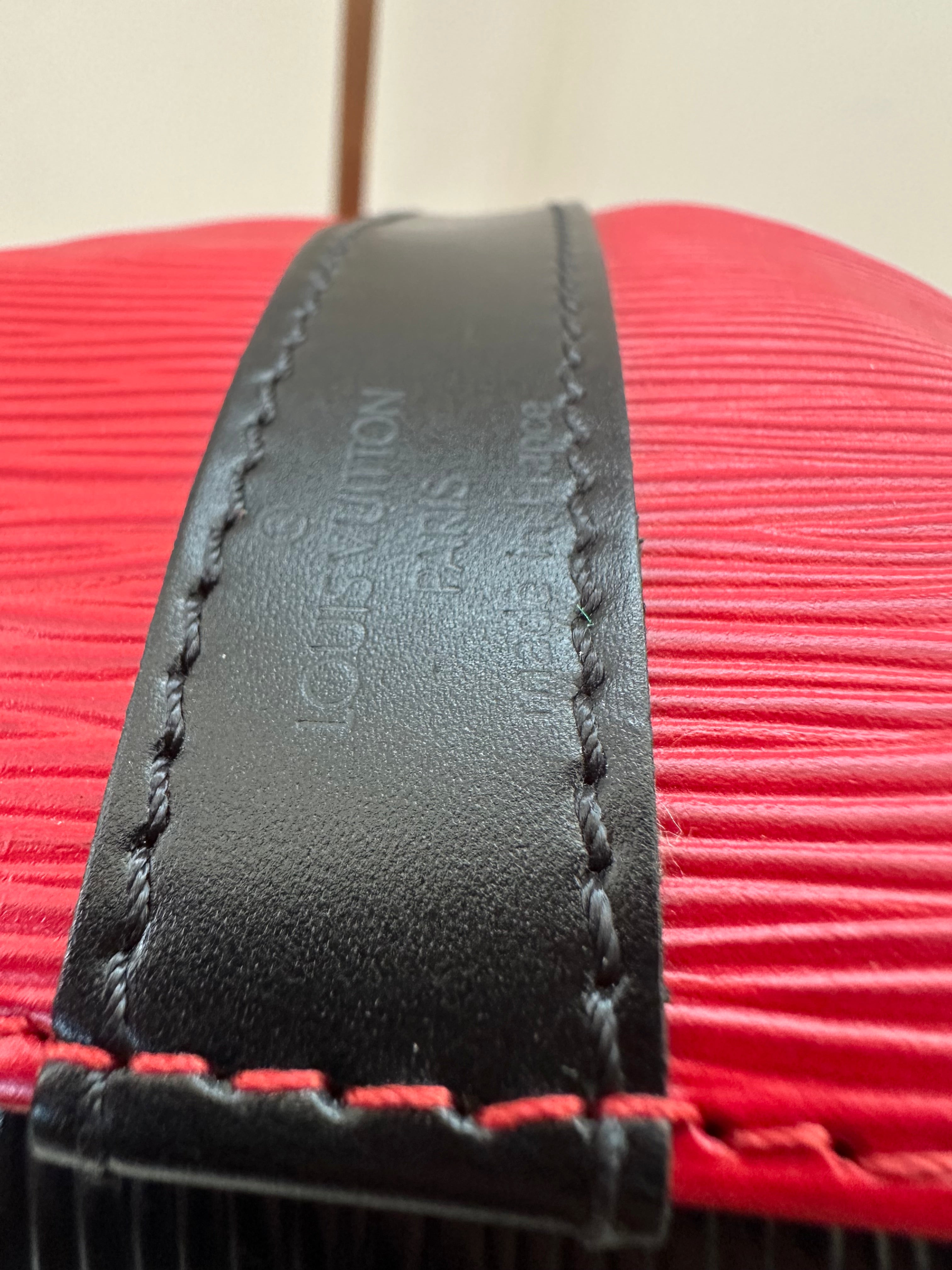 Louis Vuitton Petite Noé Epi Bicolor