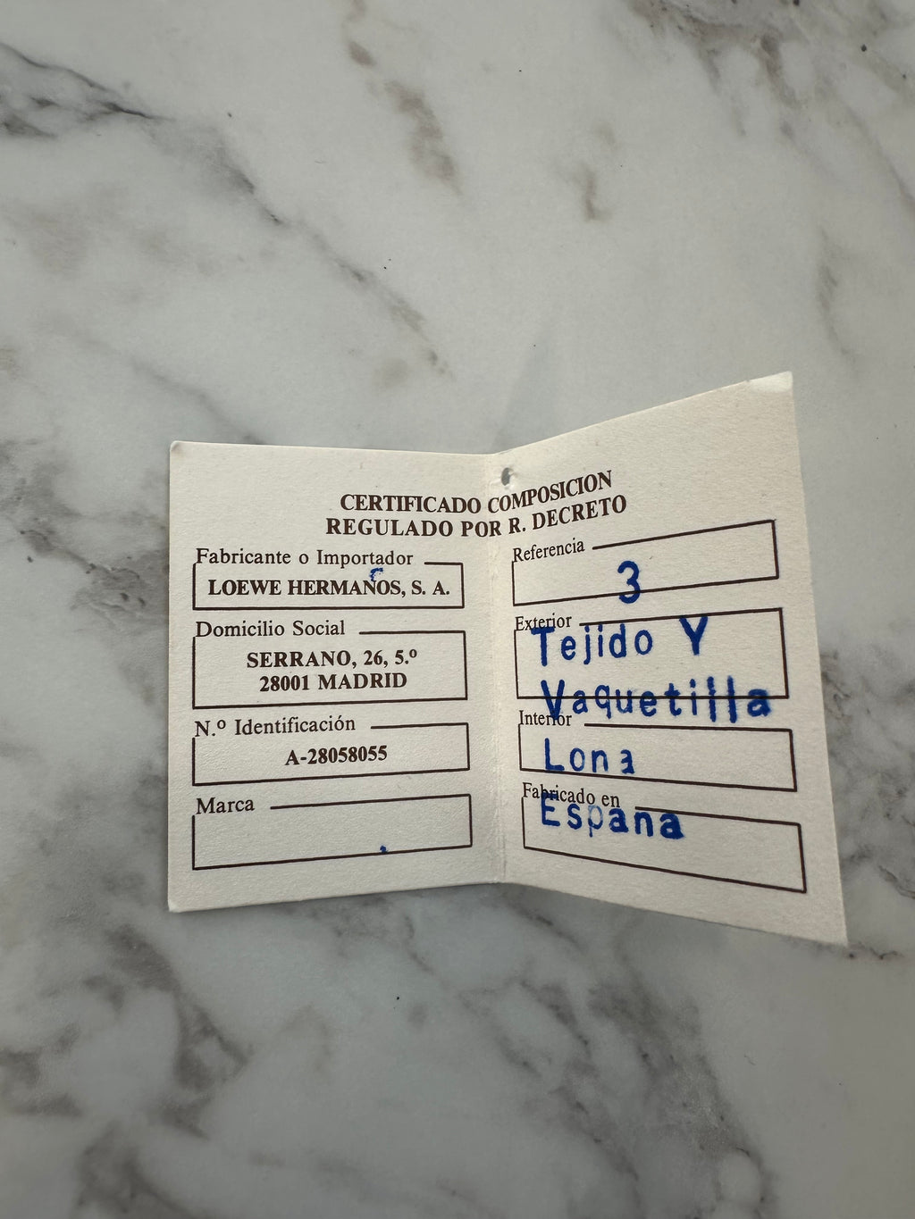 Loewe Blue White Yellow Backpack