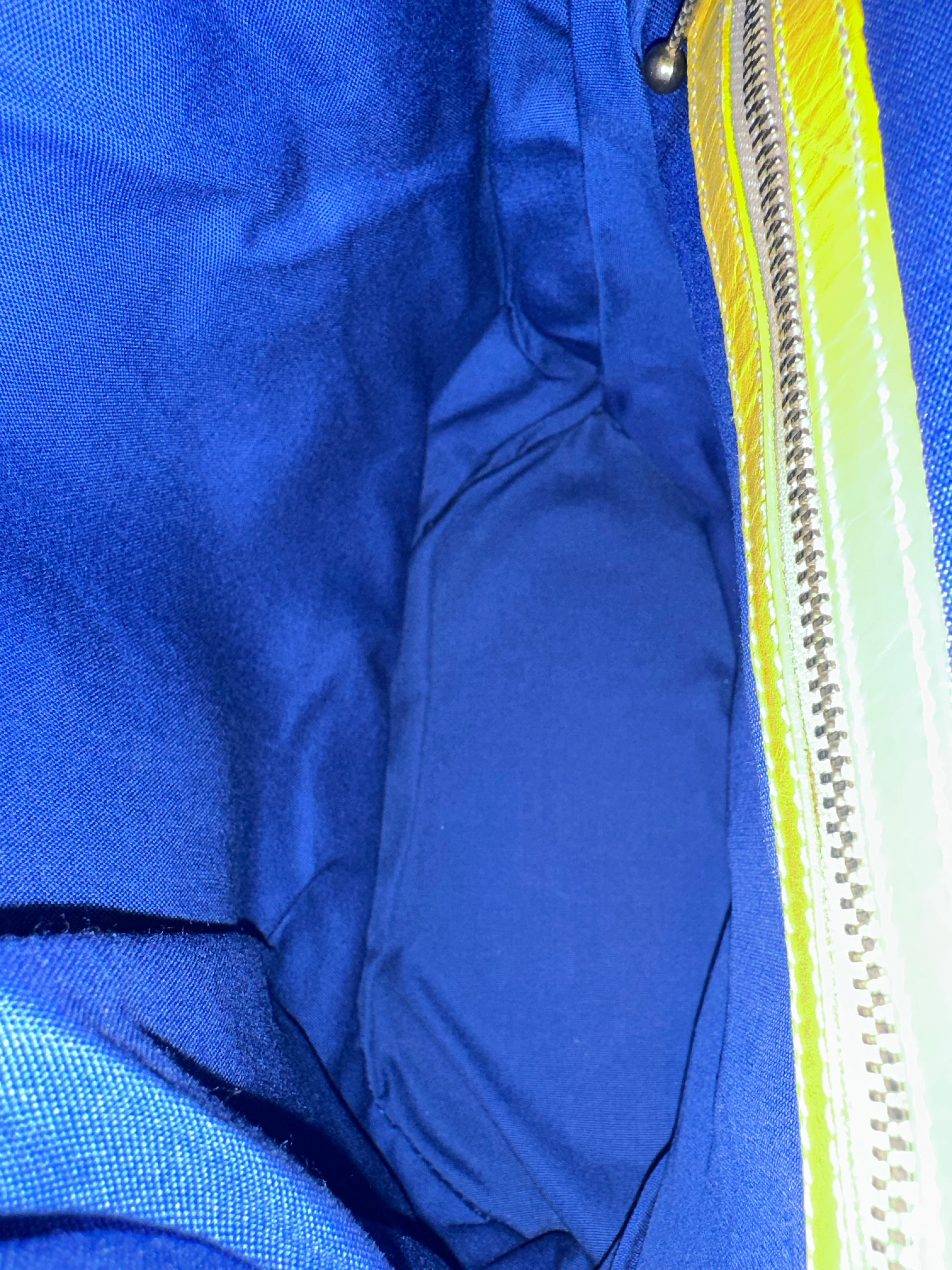 Loewe Blue White Yellow Backpack