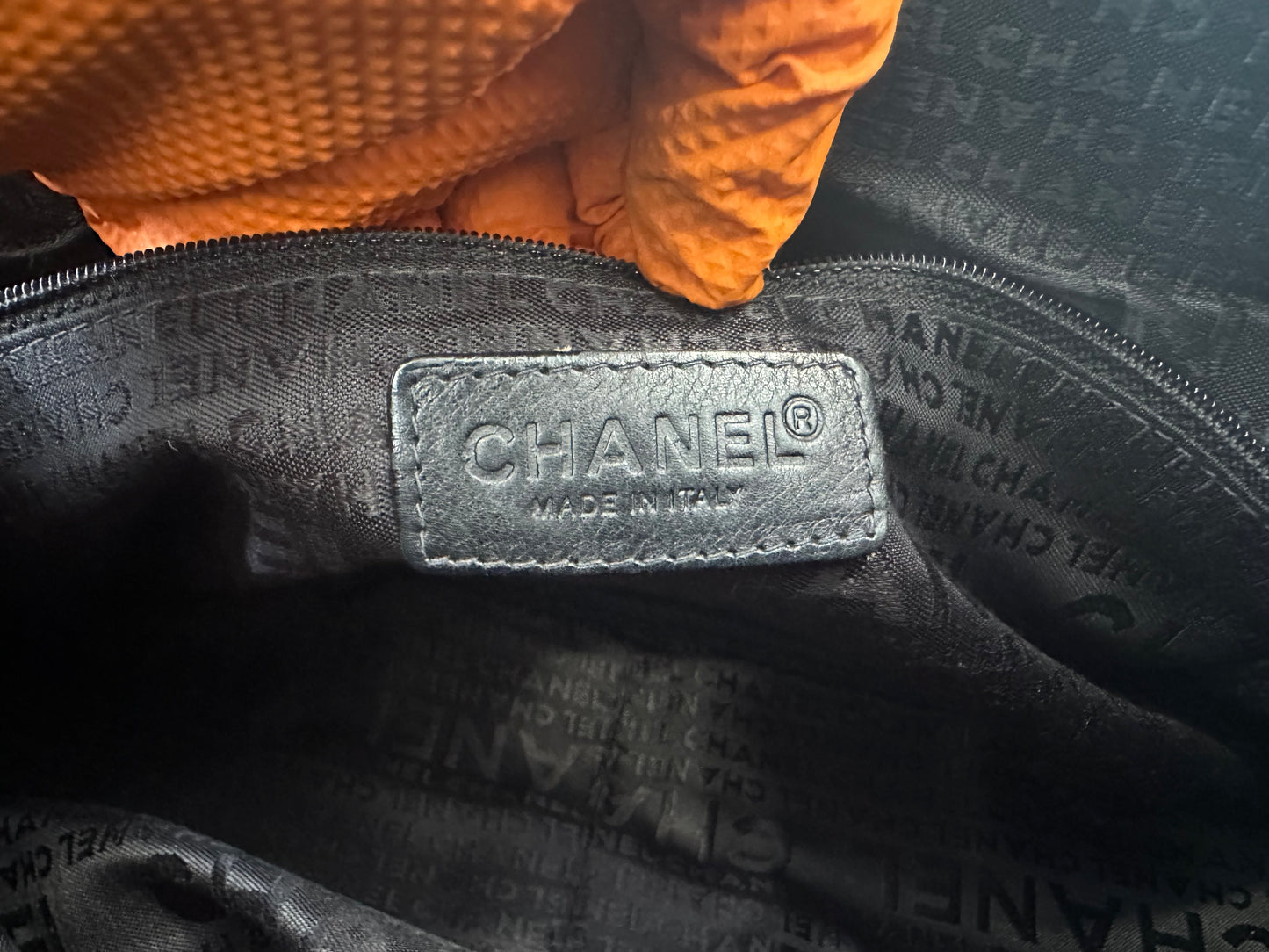 017765 - Chanel Black Nylon