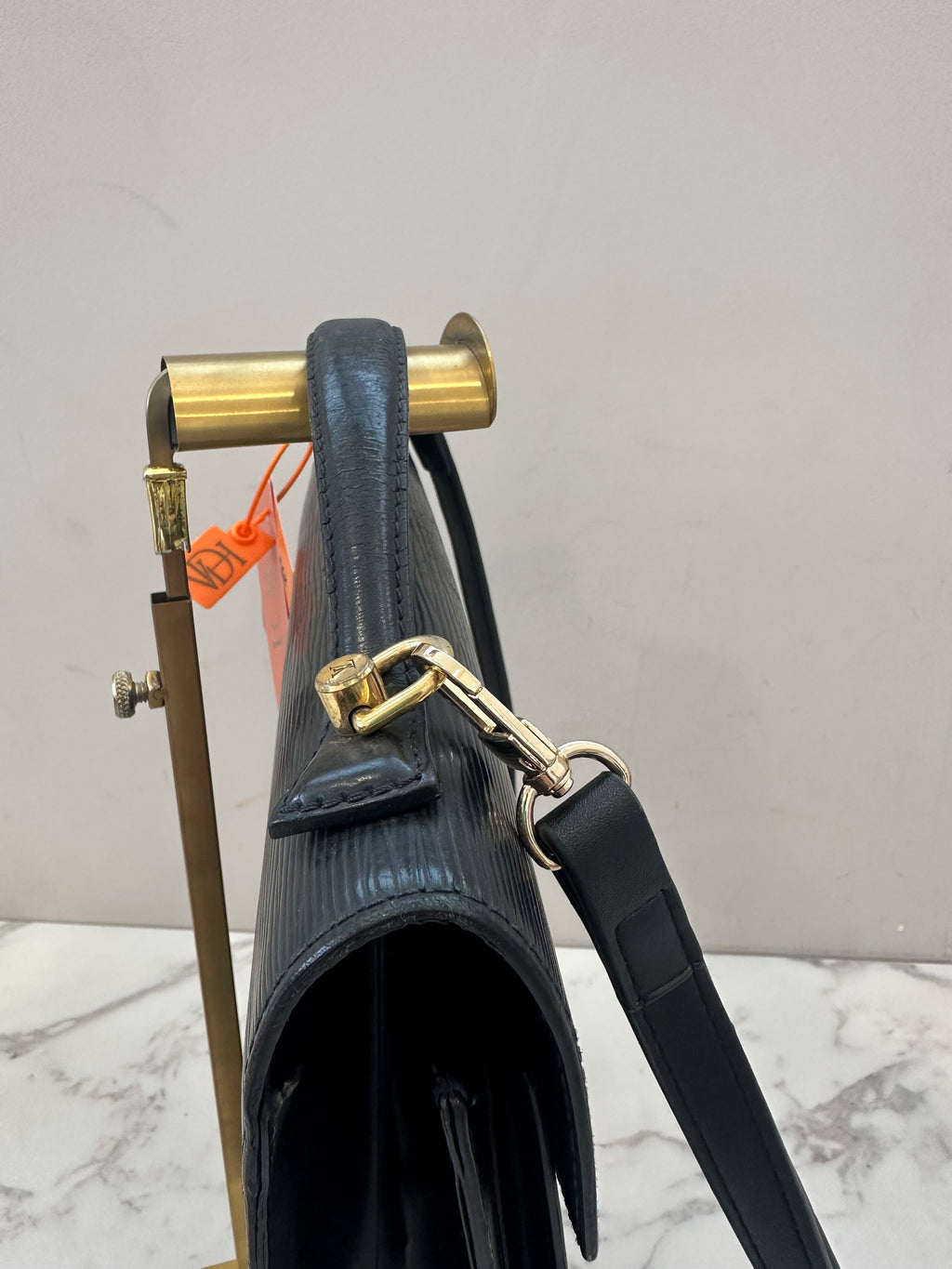 Louis Vuitton Epi Black Monceau 28