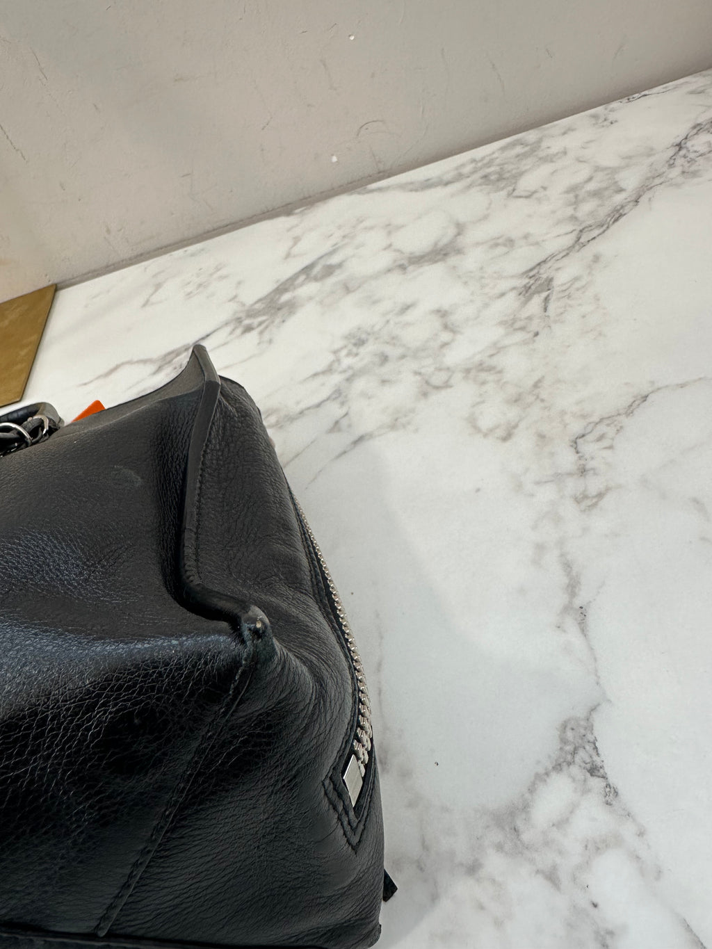 Balenciaga Black Leather