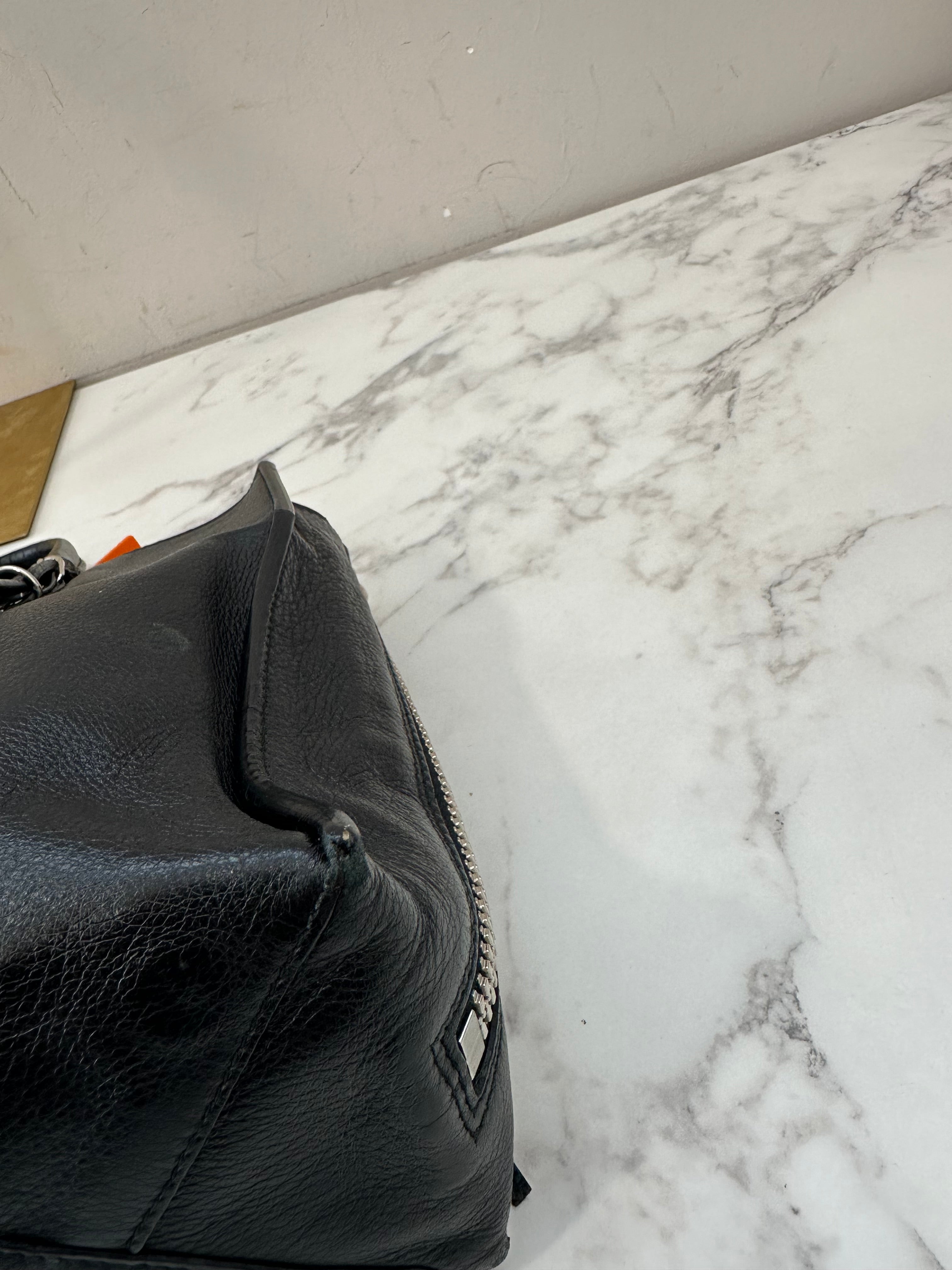 Balenciaga Black Leather