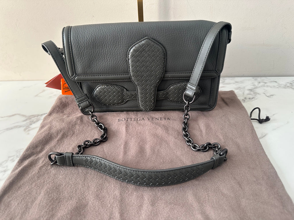 Bottega Veneta Gray Shoulder