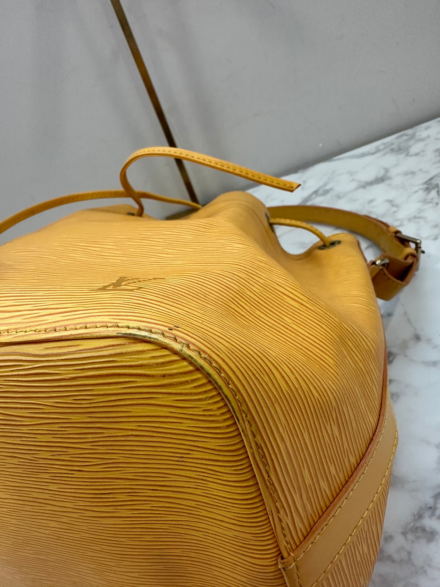 Louis Vuitton Yellow Epi Petite Noé