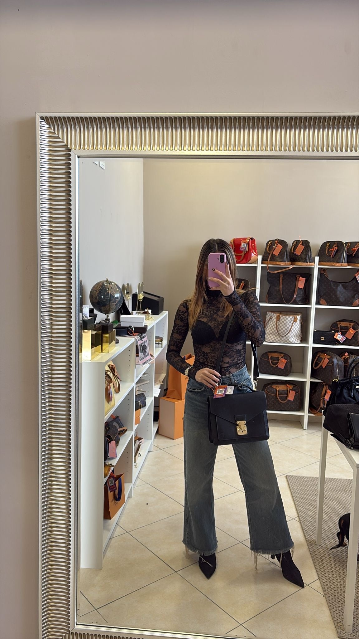 Louis Vuitton Epi Black Monceau 28