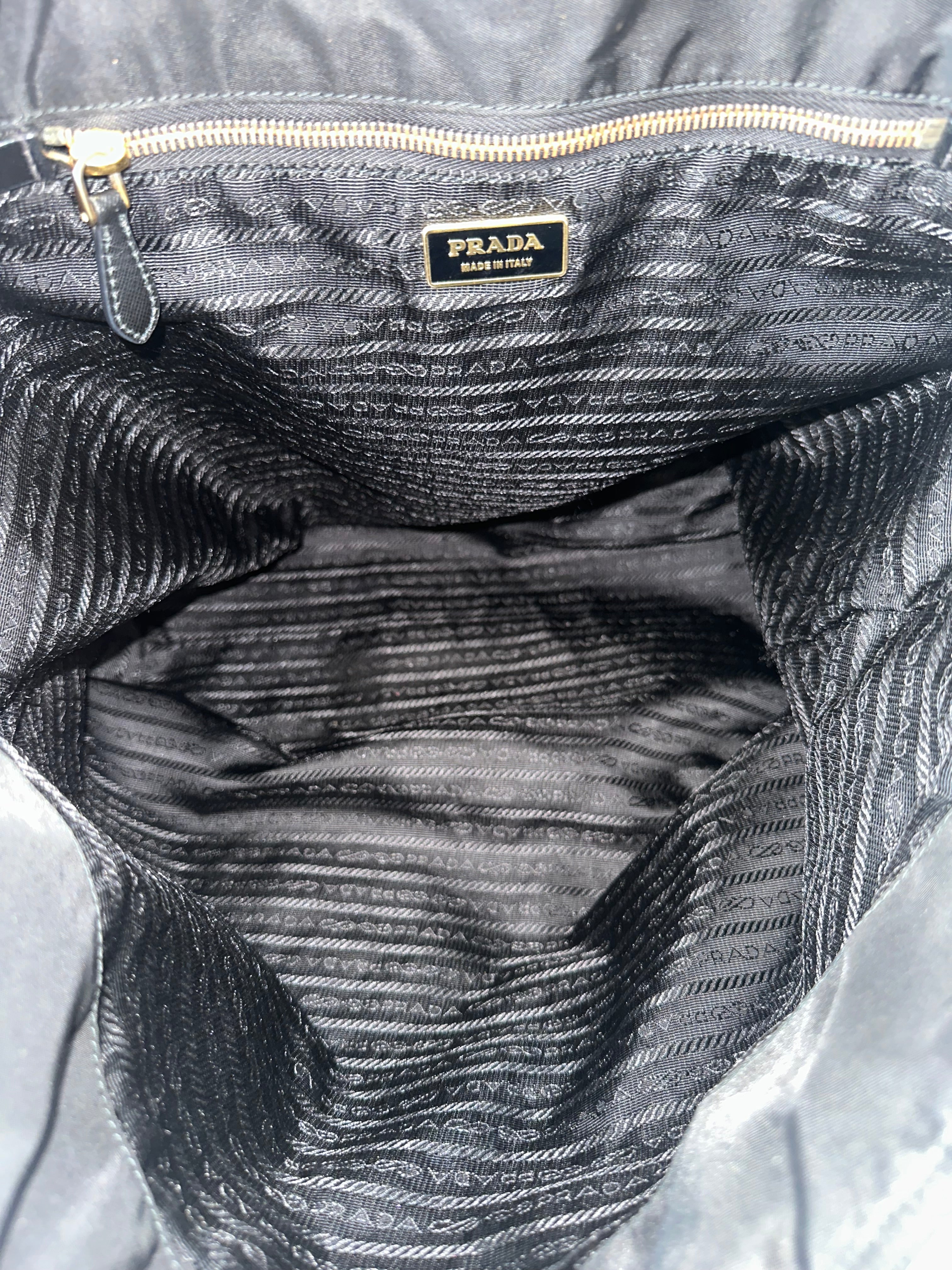Prada Black Nylon