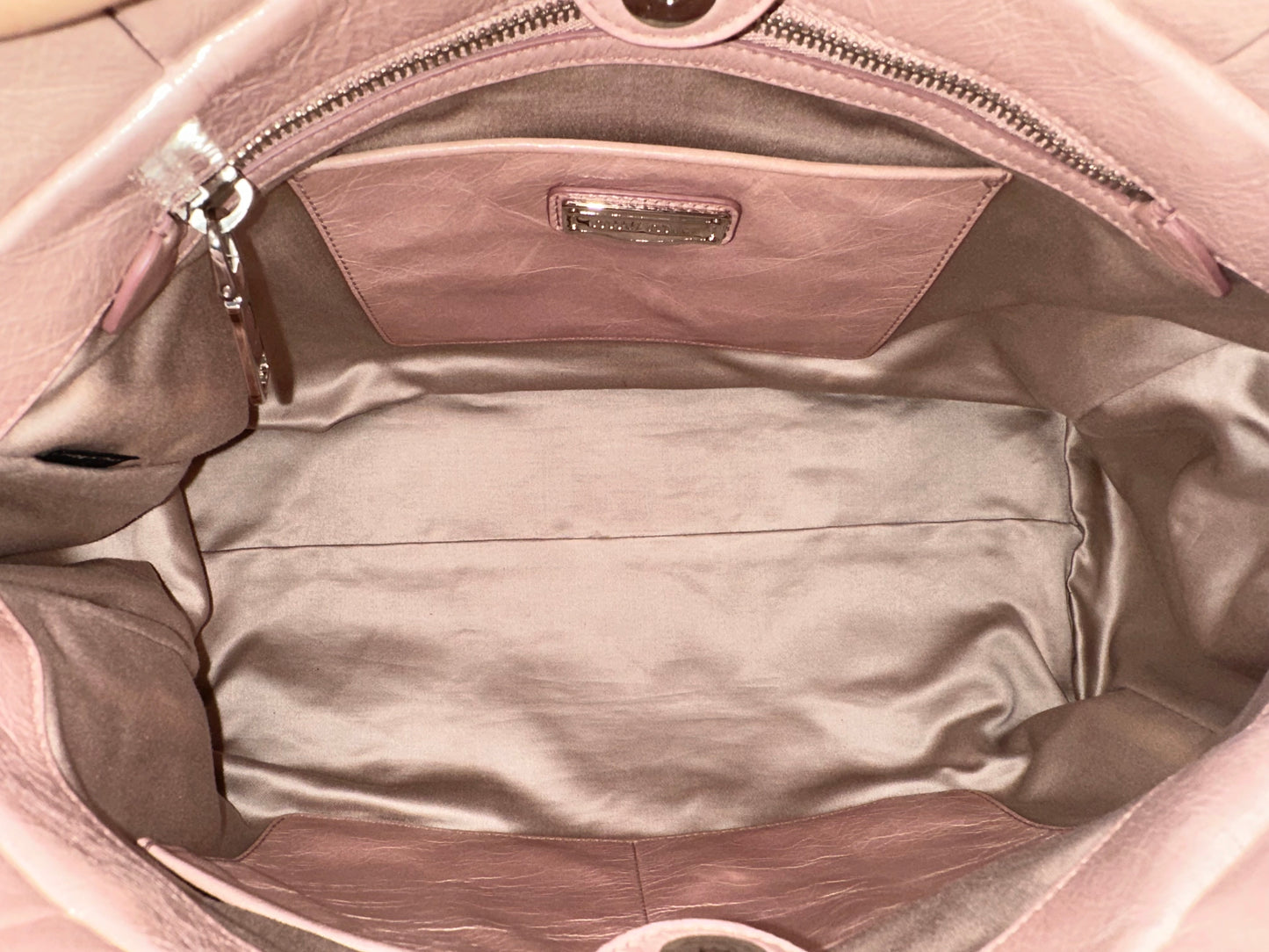 Miu Miu Light Pink Calfskin