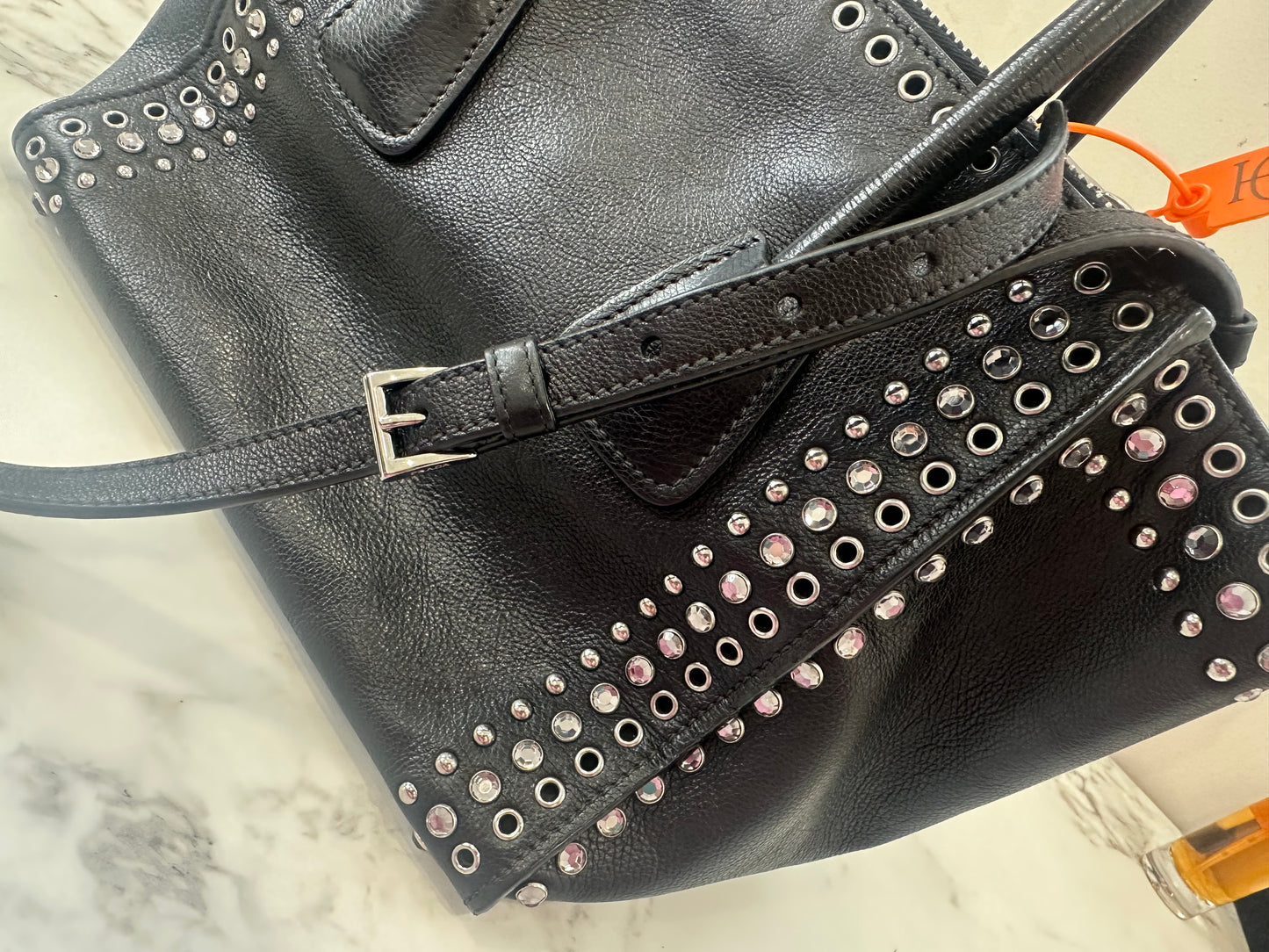 Prada Studs Black