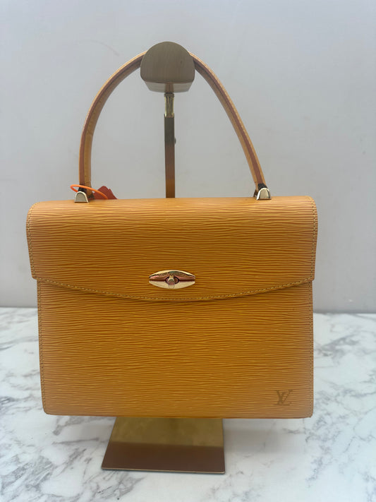 Louis Vuitton Yellow Epi Malesherbes