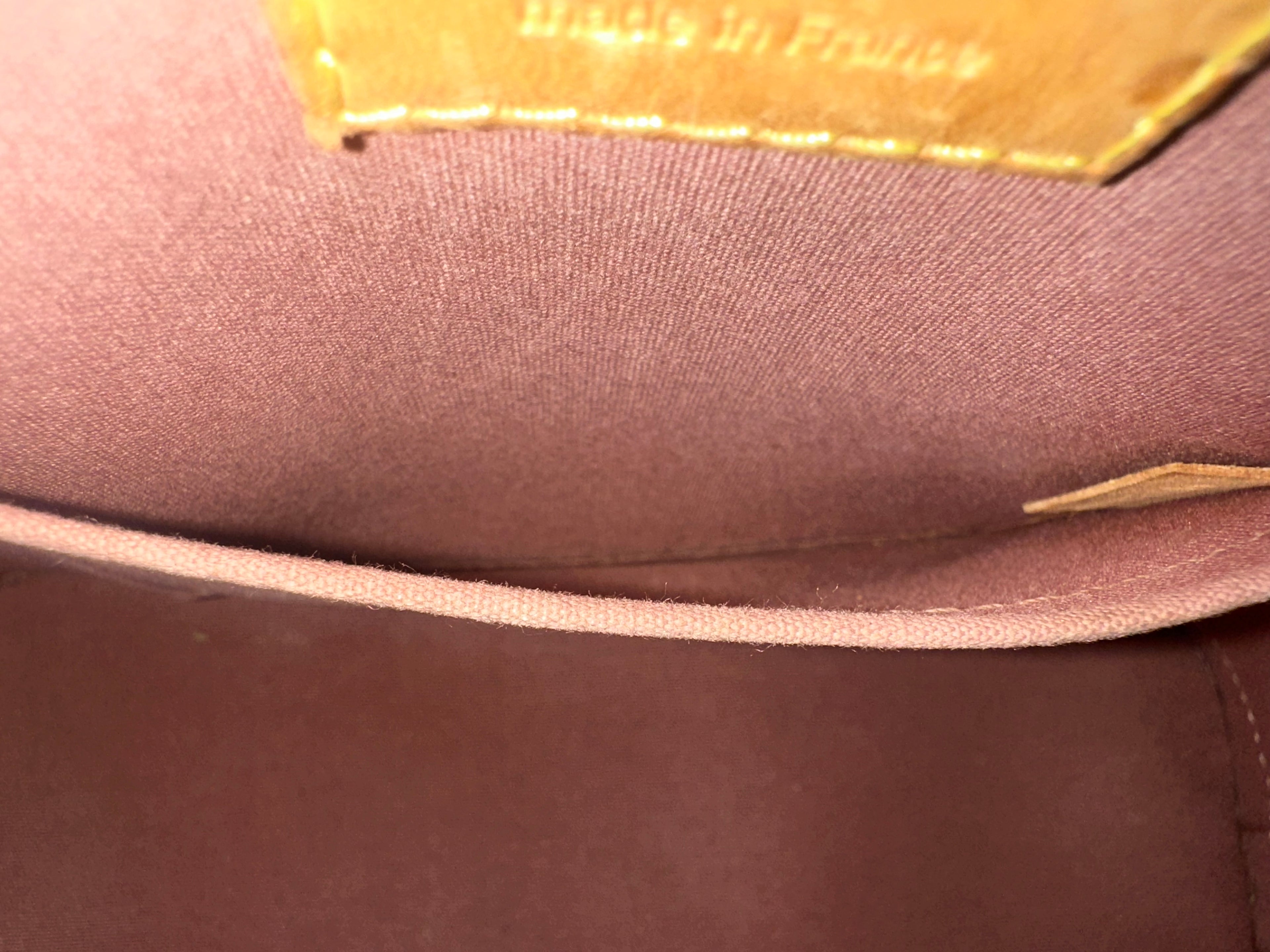 Louis Vuitton Alma BB Vernis Beige