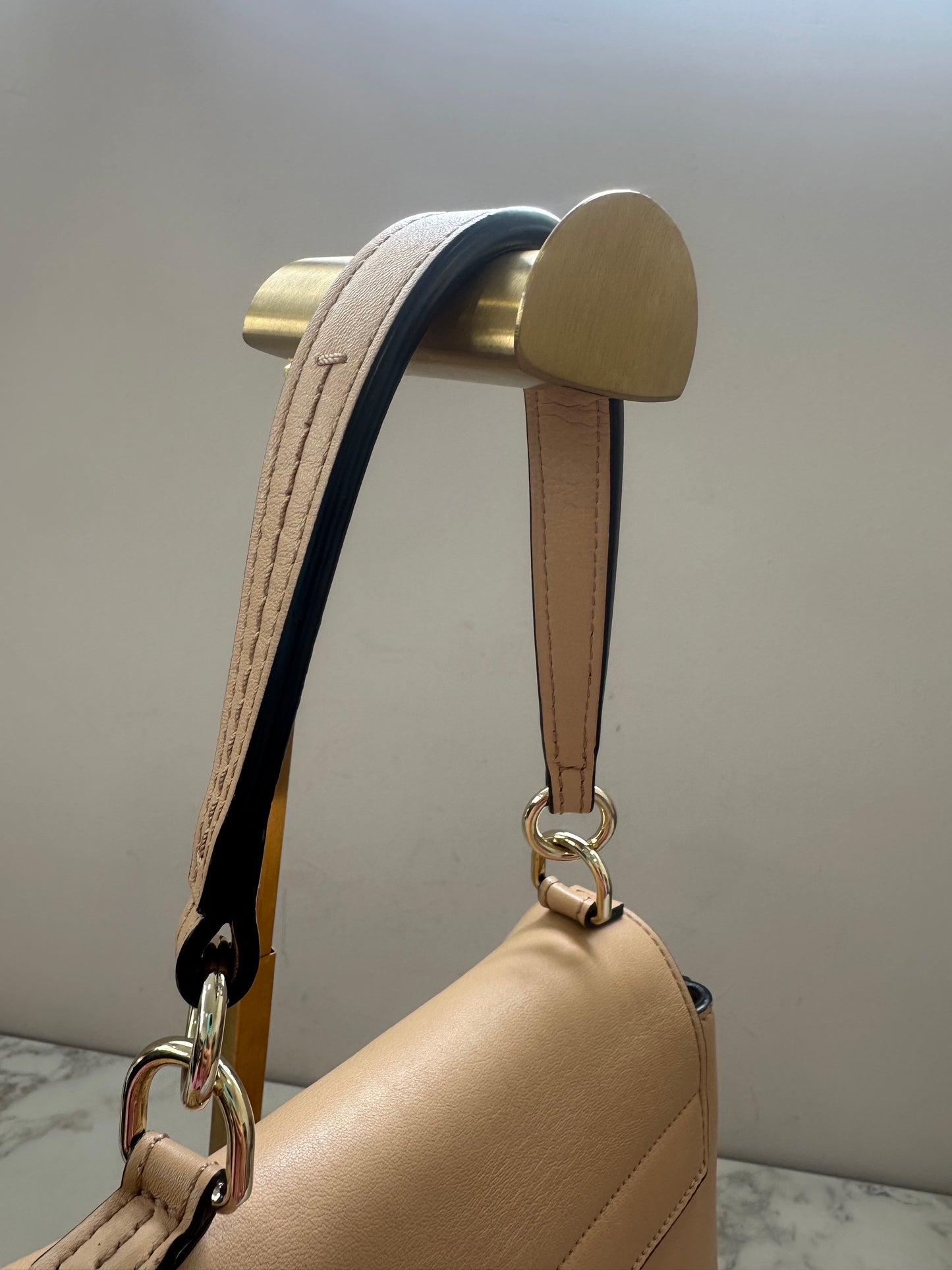 Chloe Beige 2way Bag
