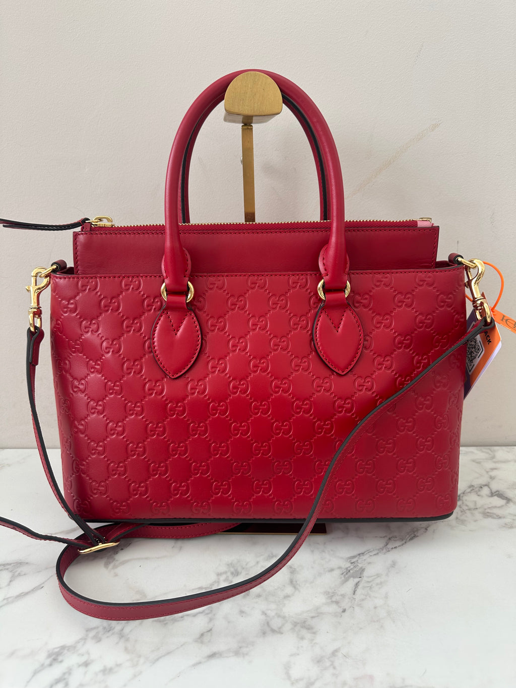 Gucci Tote Red Strap