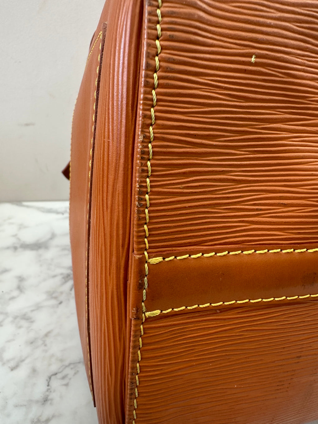 Louis Vuitton Keepall 45 Epi Brown