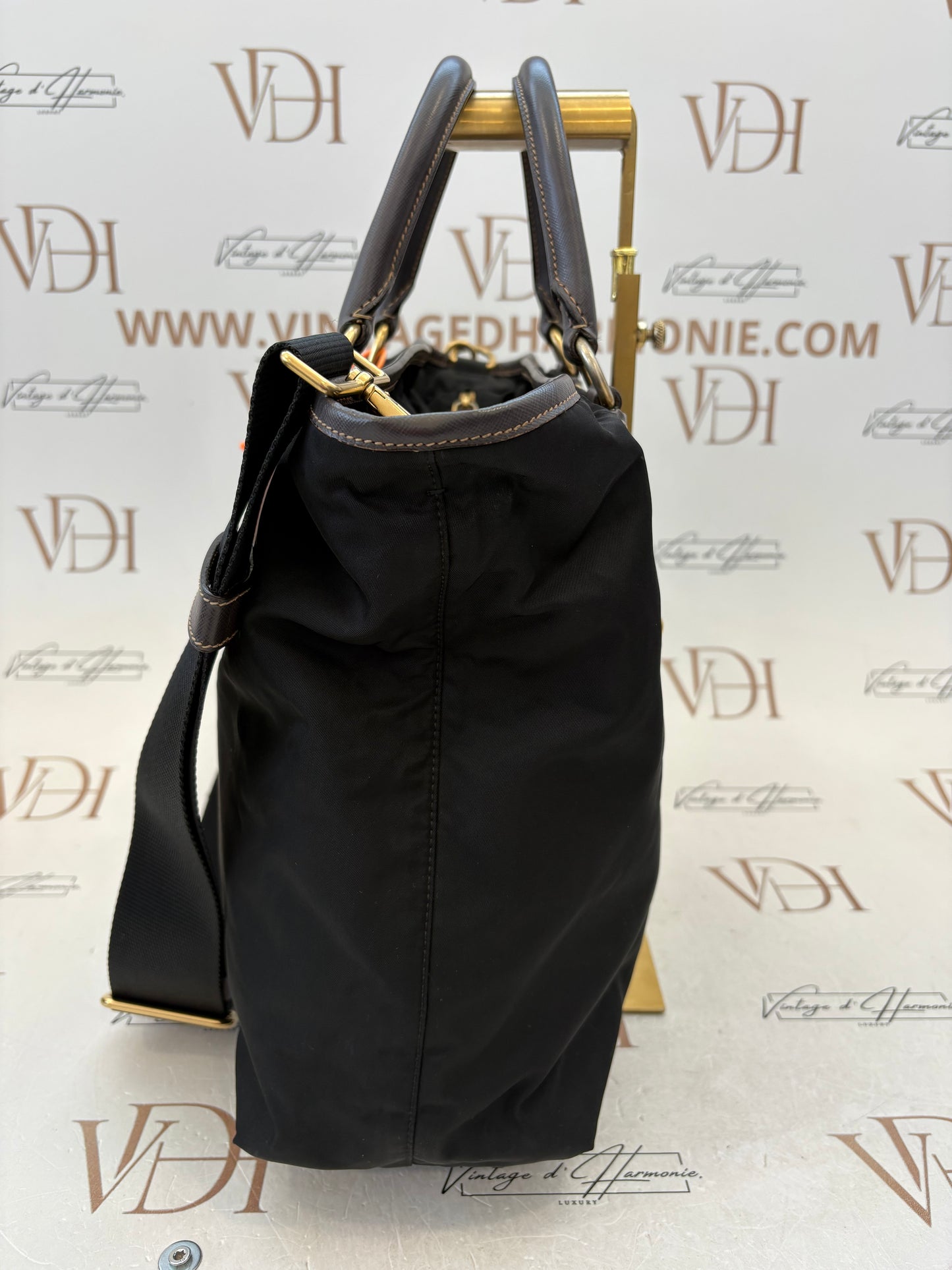 383522 - Prada Black Nylon