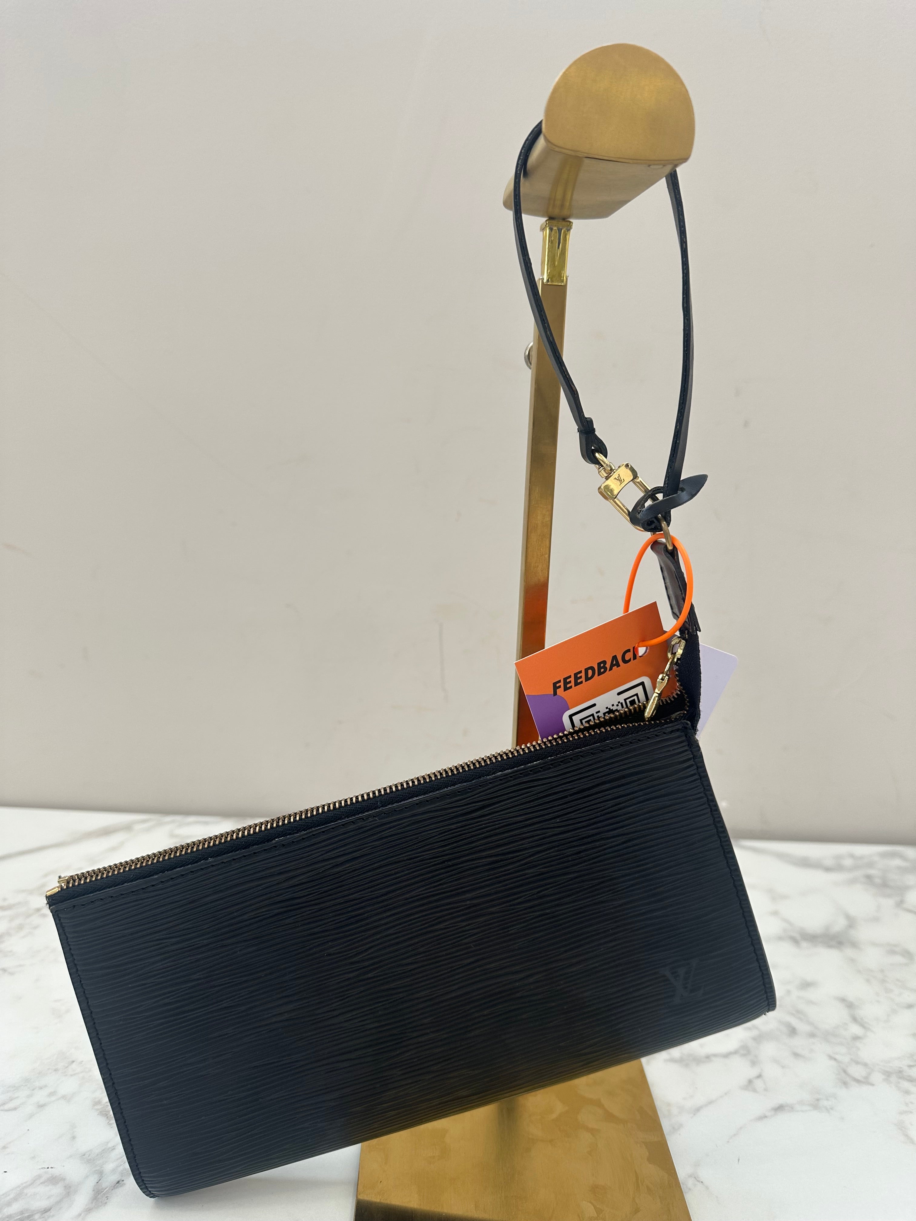 Louis Vuitton Epi Black Pochette