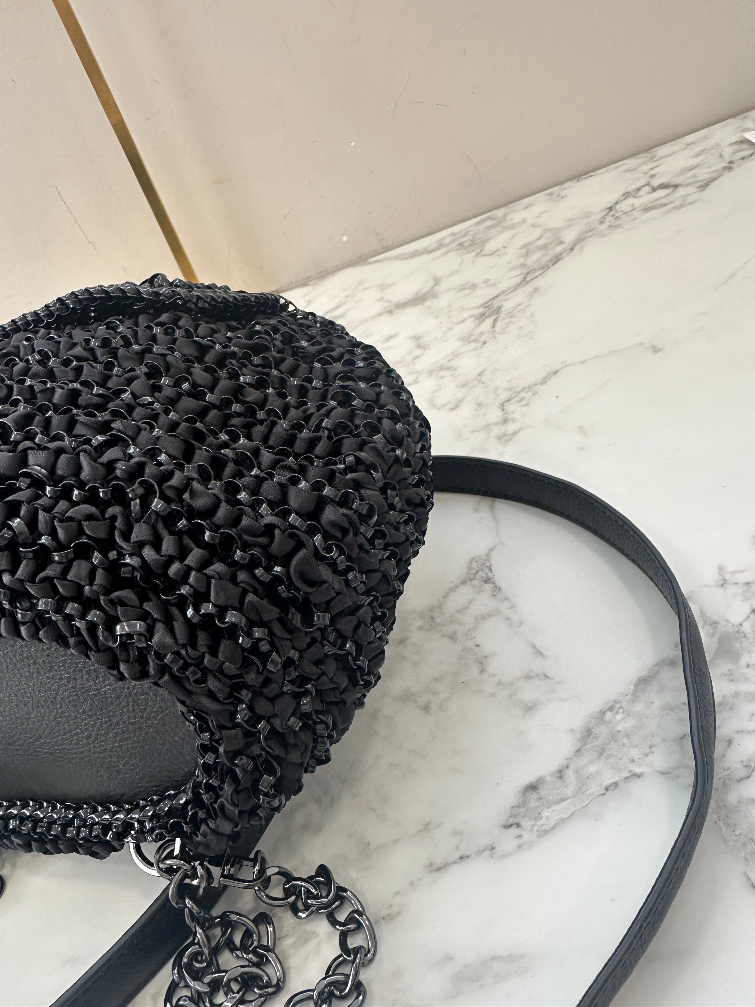 Black wirebag Backpack