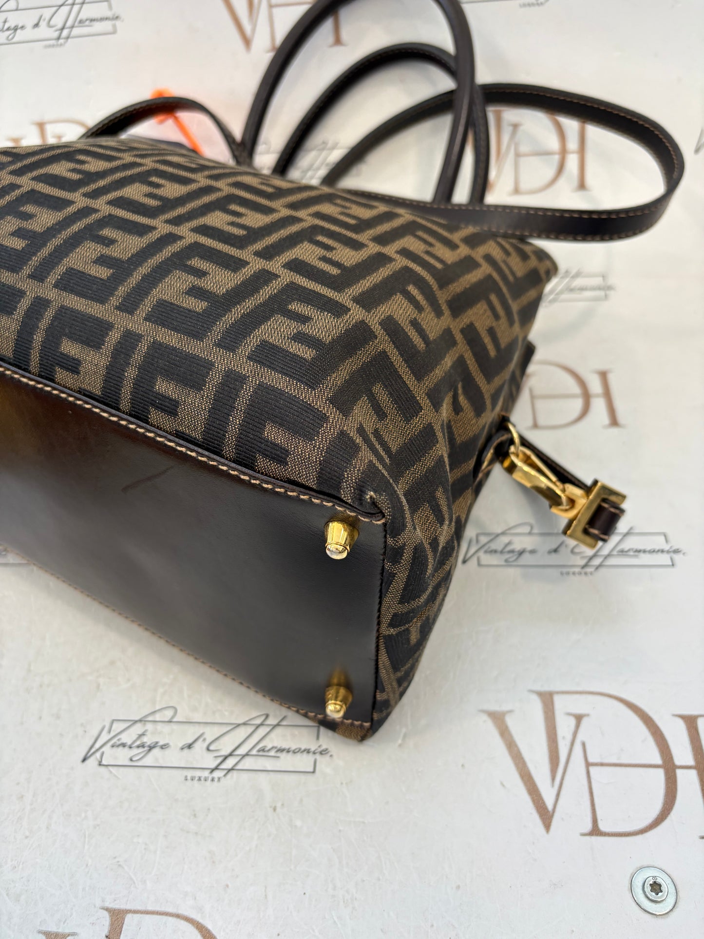 017034 - Fendi Brown Zucca